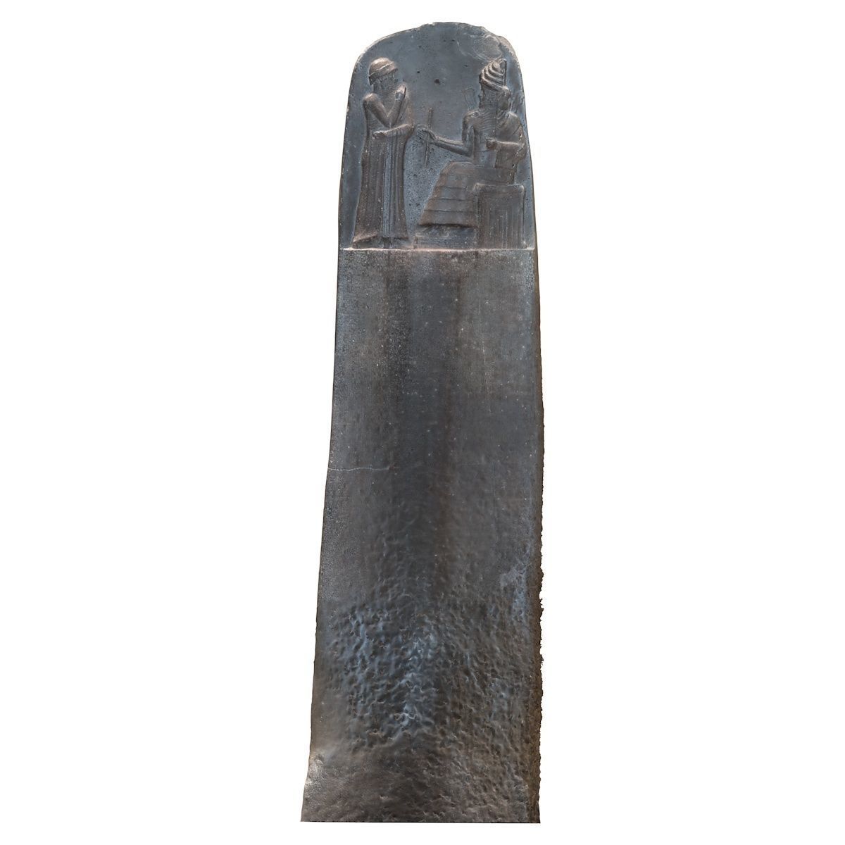 ASSYRIAN - STELE CODE OF HAMMURABI - 3D printing 3D model 3D printable ...