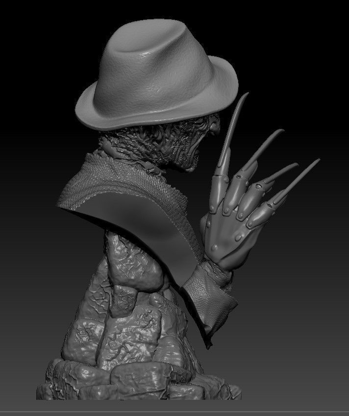 Freddy Krueger Remix 3D model 3D printable CGTrader