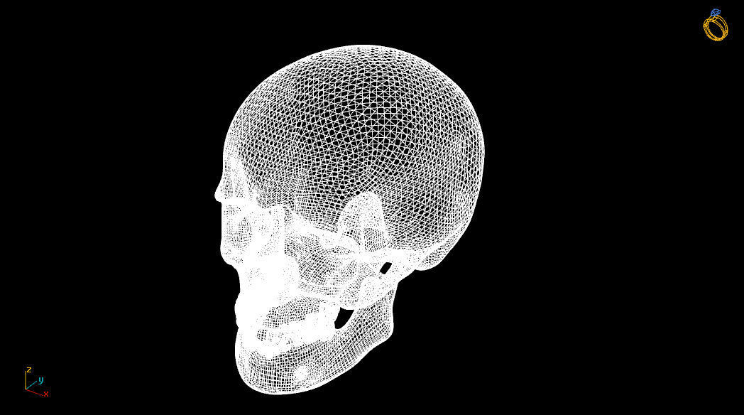 3D Skull print model 3D model 3D printable | CGTrader