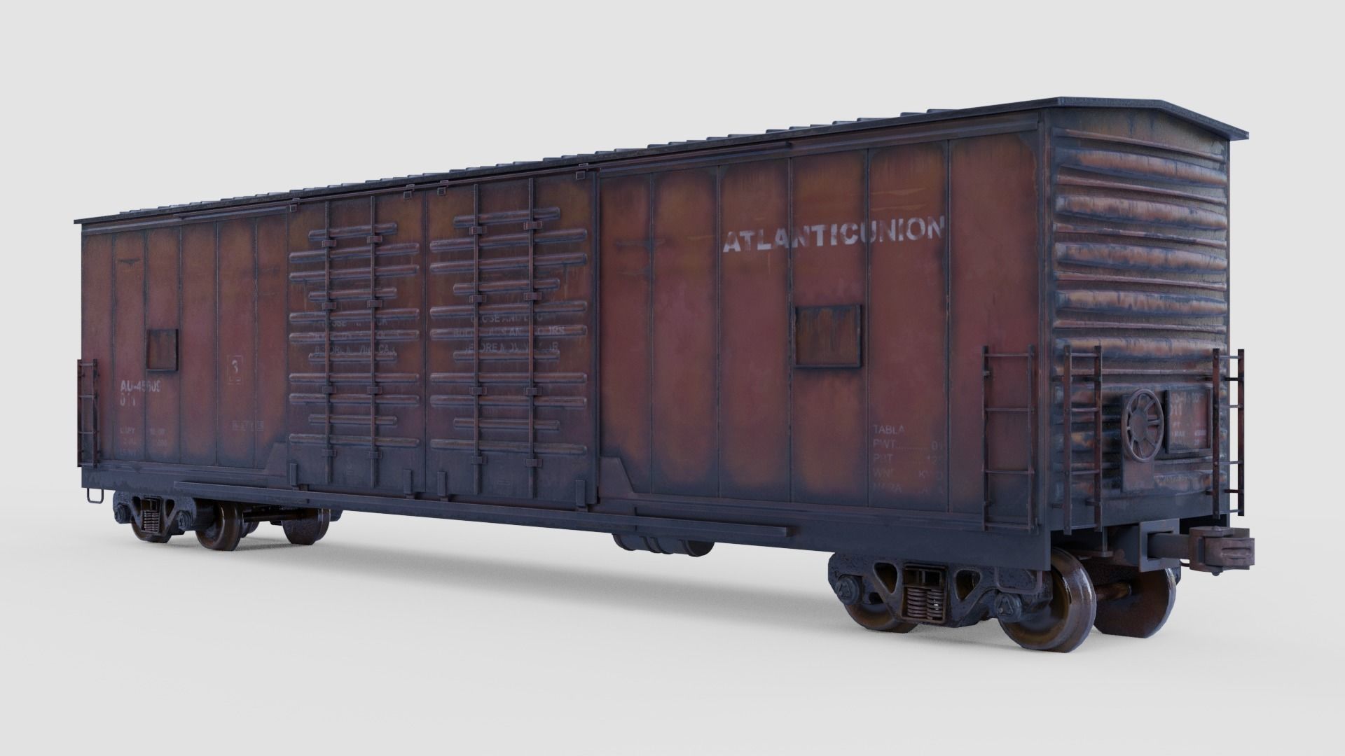 BOXCAR - cargo train PBR