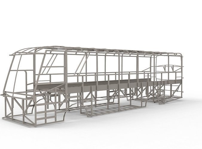 BUS STRUCTURE 3D model | CGTrader
