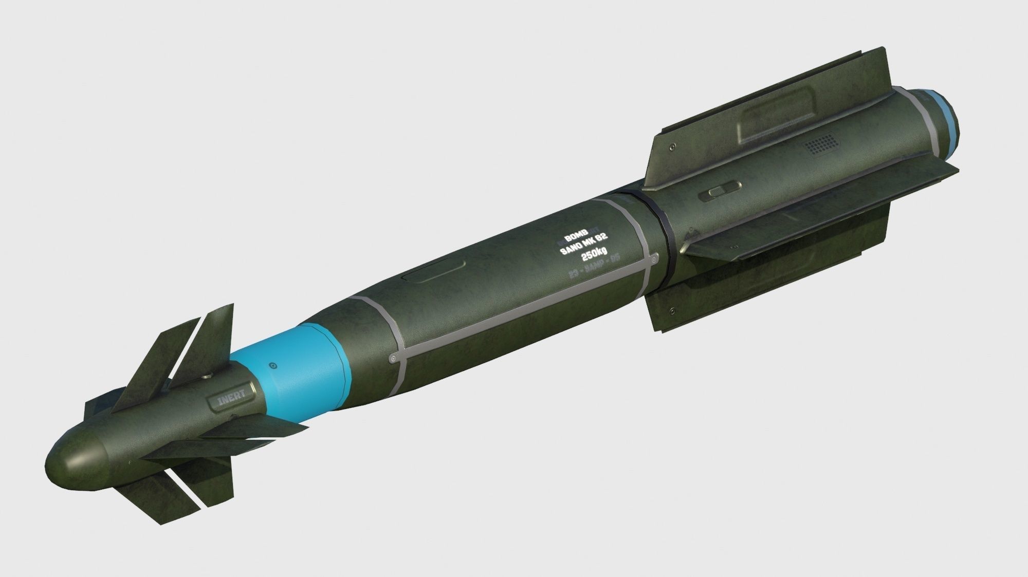 3D asset Safran AASM Hammer Missile CGTrader