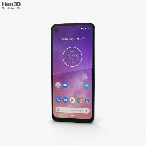 Motorola One Vision Sapphire Gradient