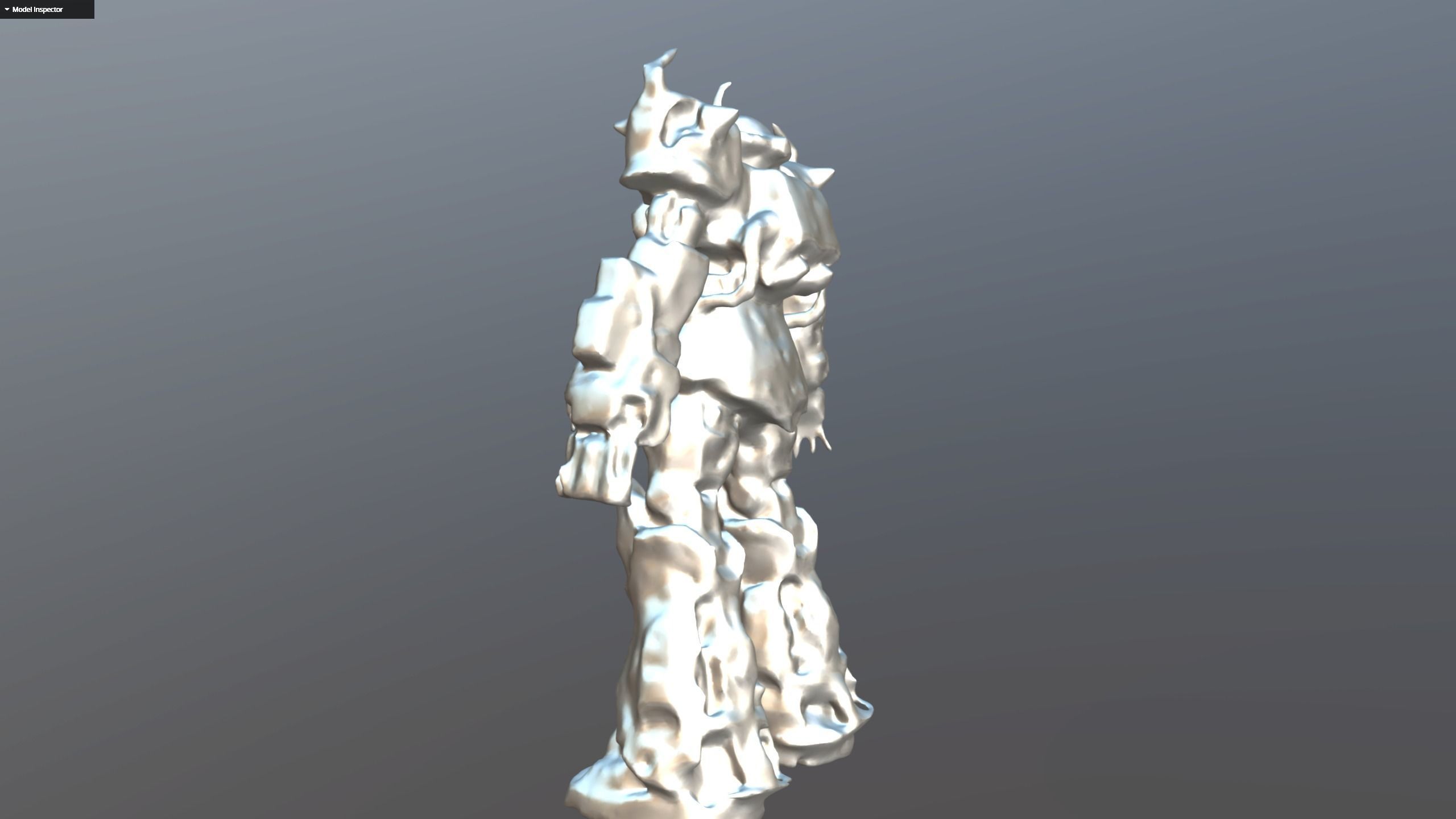 Mobile Suit Gundam Gunpla Gouf 3D scan free 3D model | CGTrader