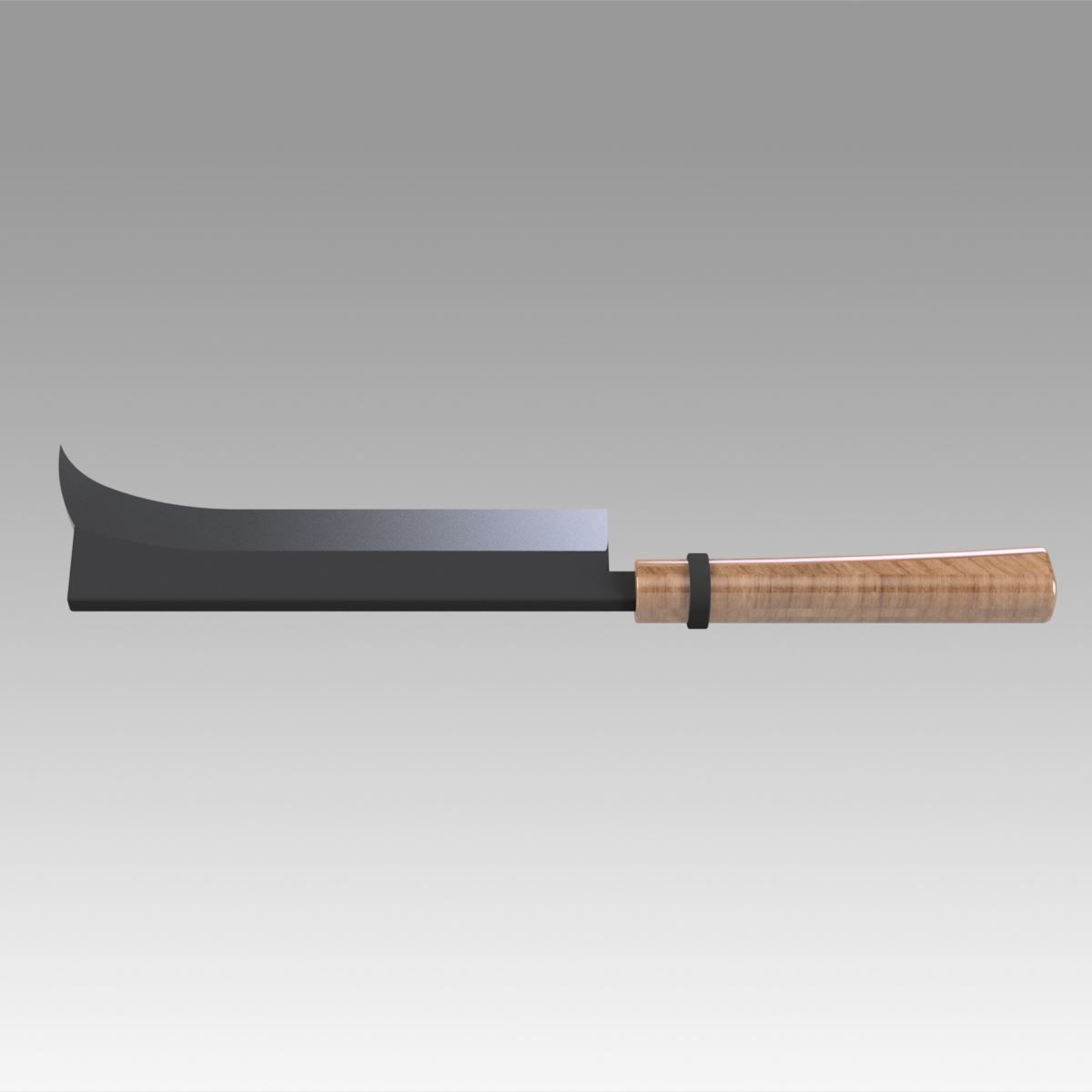 Higurashi When They Cry Rena Ryugu Sword Cosplay Weapon Prop 3D model ...