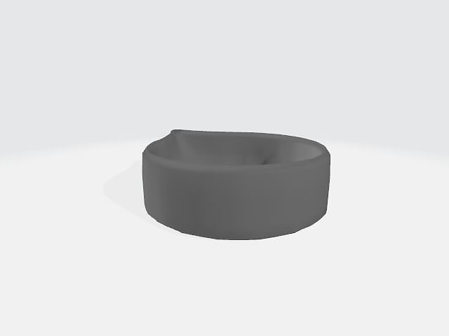 KERALA TEMPLE STONE LAMP 3D model