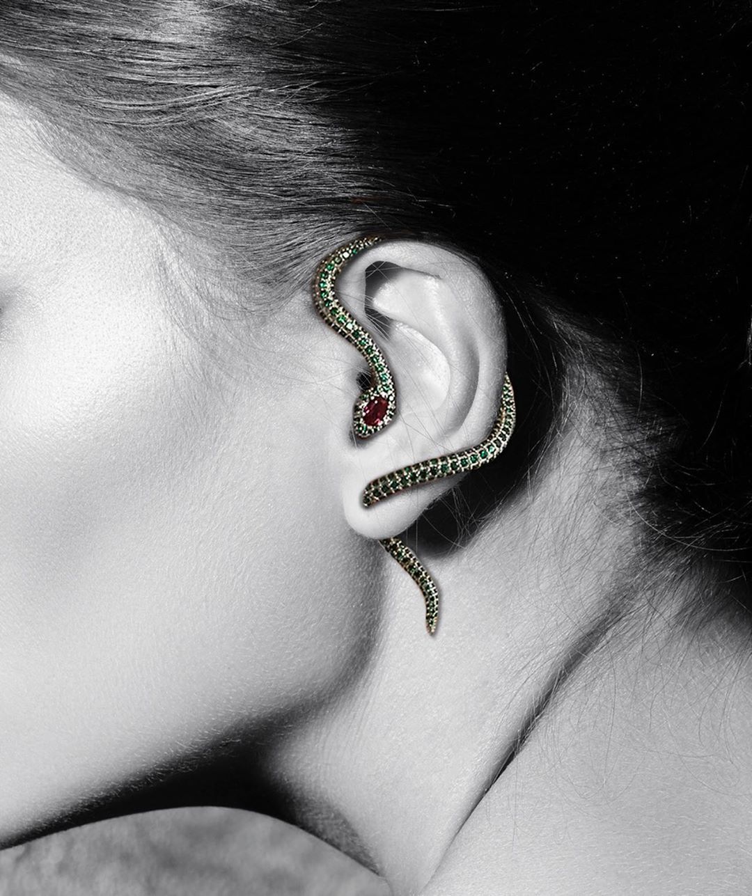 Snake Ear Cuff 3D model 3D printable 3DM