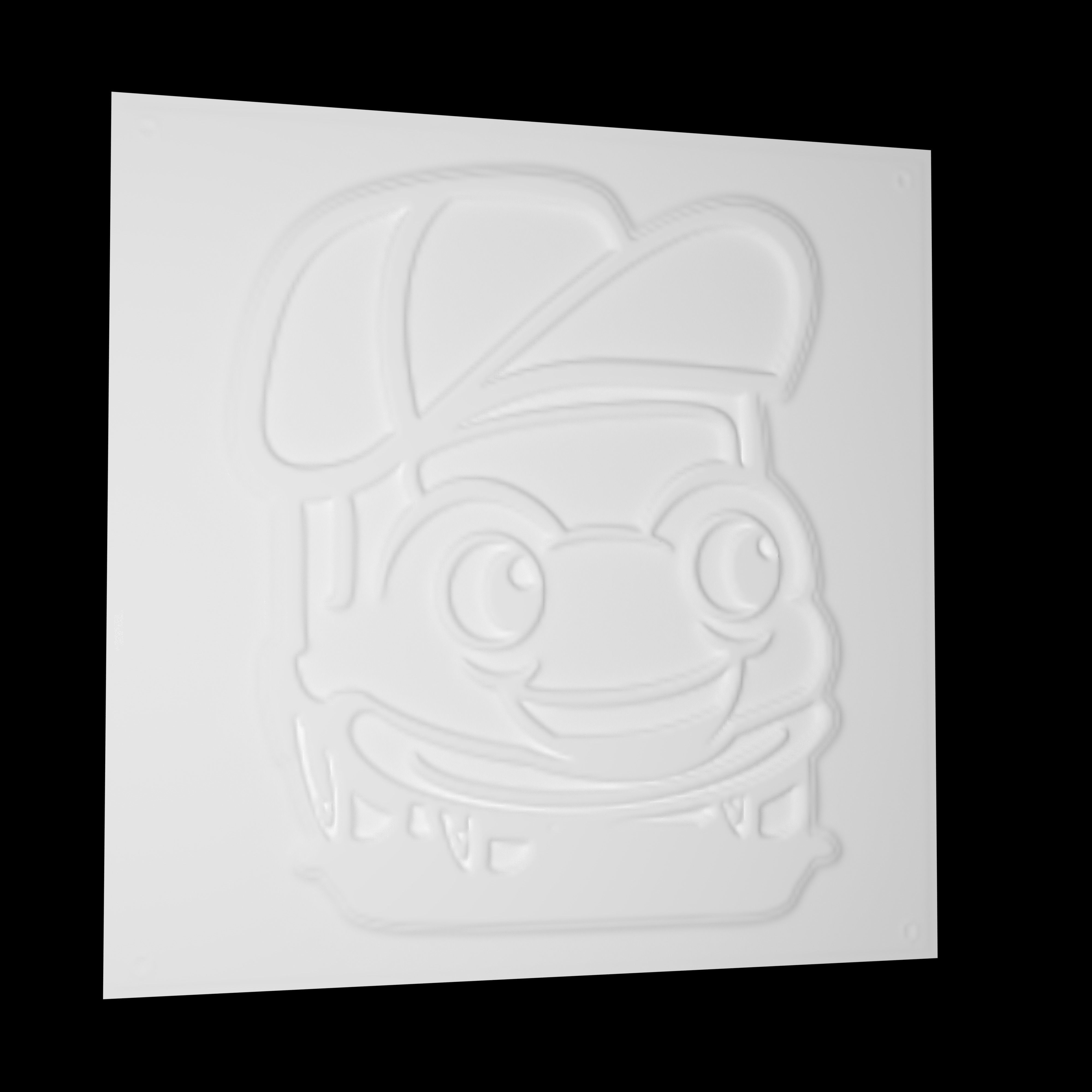 Smilley Autoshape Smile car 3D model 3D printable | CGTrader