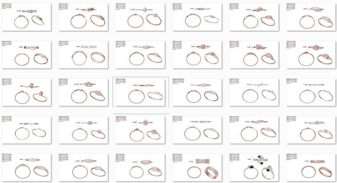 179 Women Bracelets jcd Jewelcad render detail