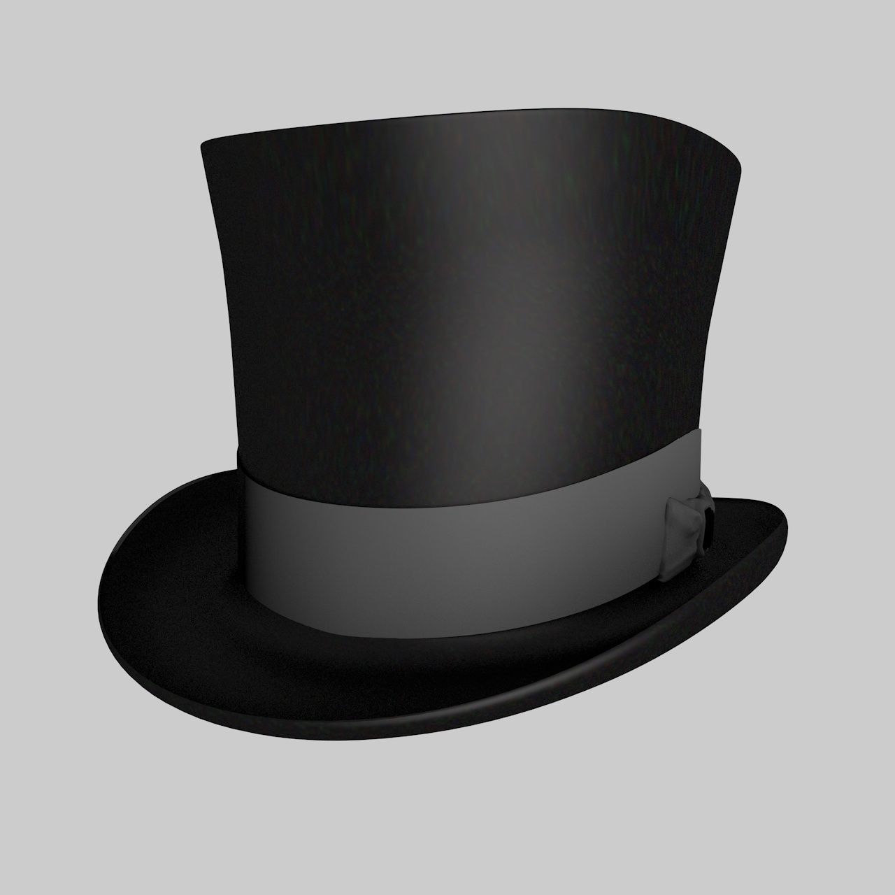 Fancy Top Hat Package 3D model CGTrader