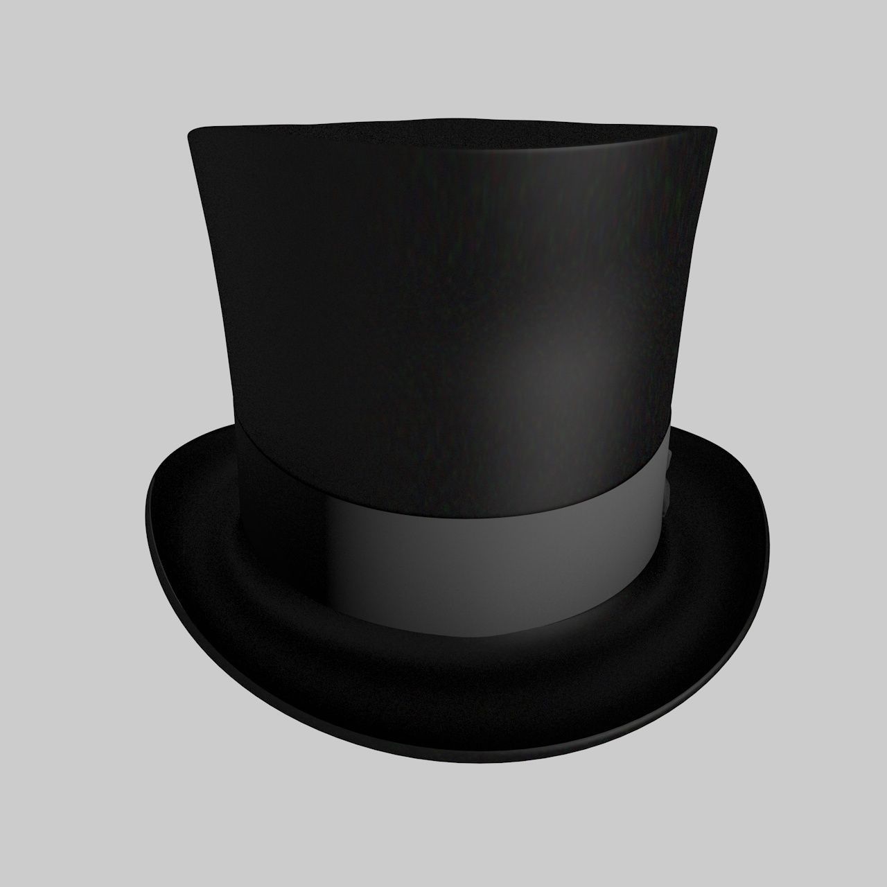 Fancy Top Hat Package 3D model CGTrader