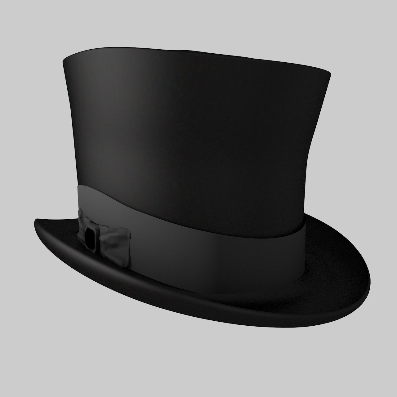 Fancy Top Hat Package 3D model CGTrader