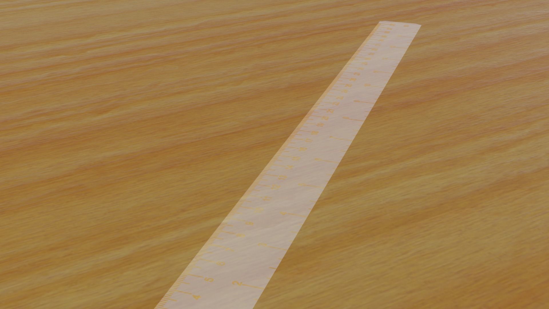 Ruler for Blender free VR / AR / lowpoly 3D model CGTrader
