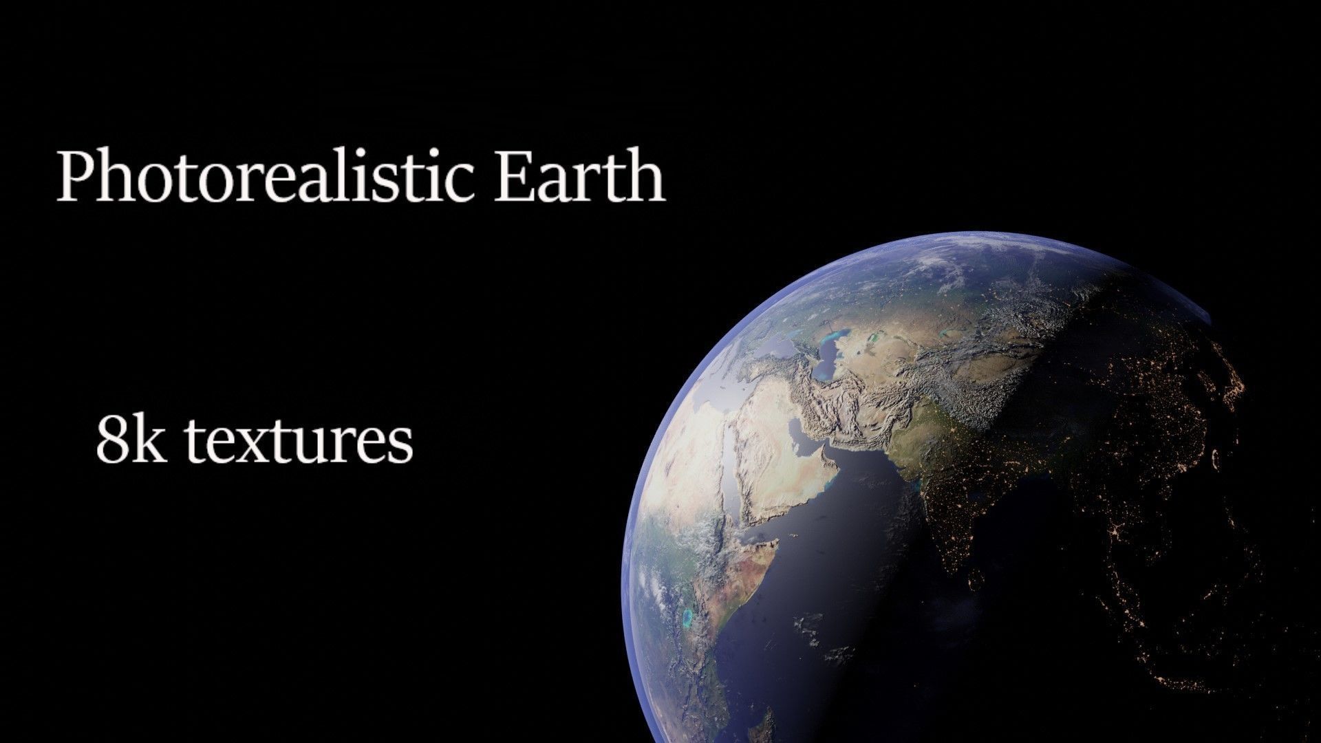 Photorealistic Earth