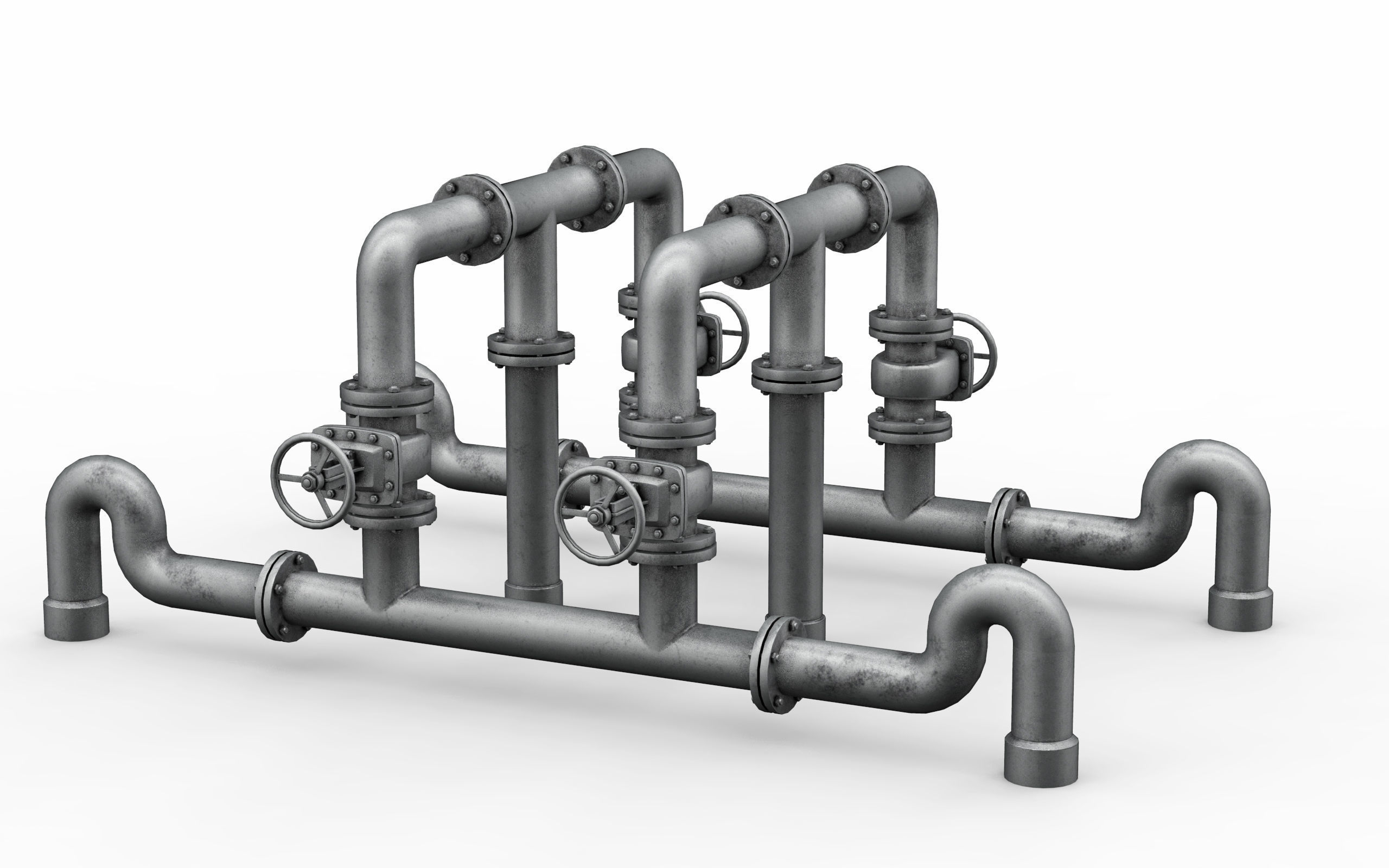 Industrial pipe assembly v4