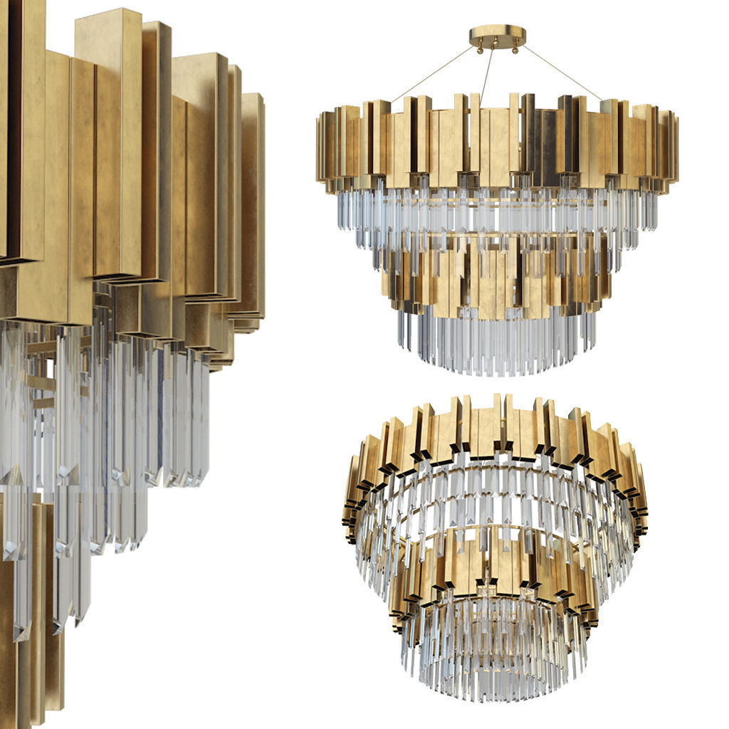 Chandelier Empire Double Suspension