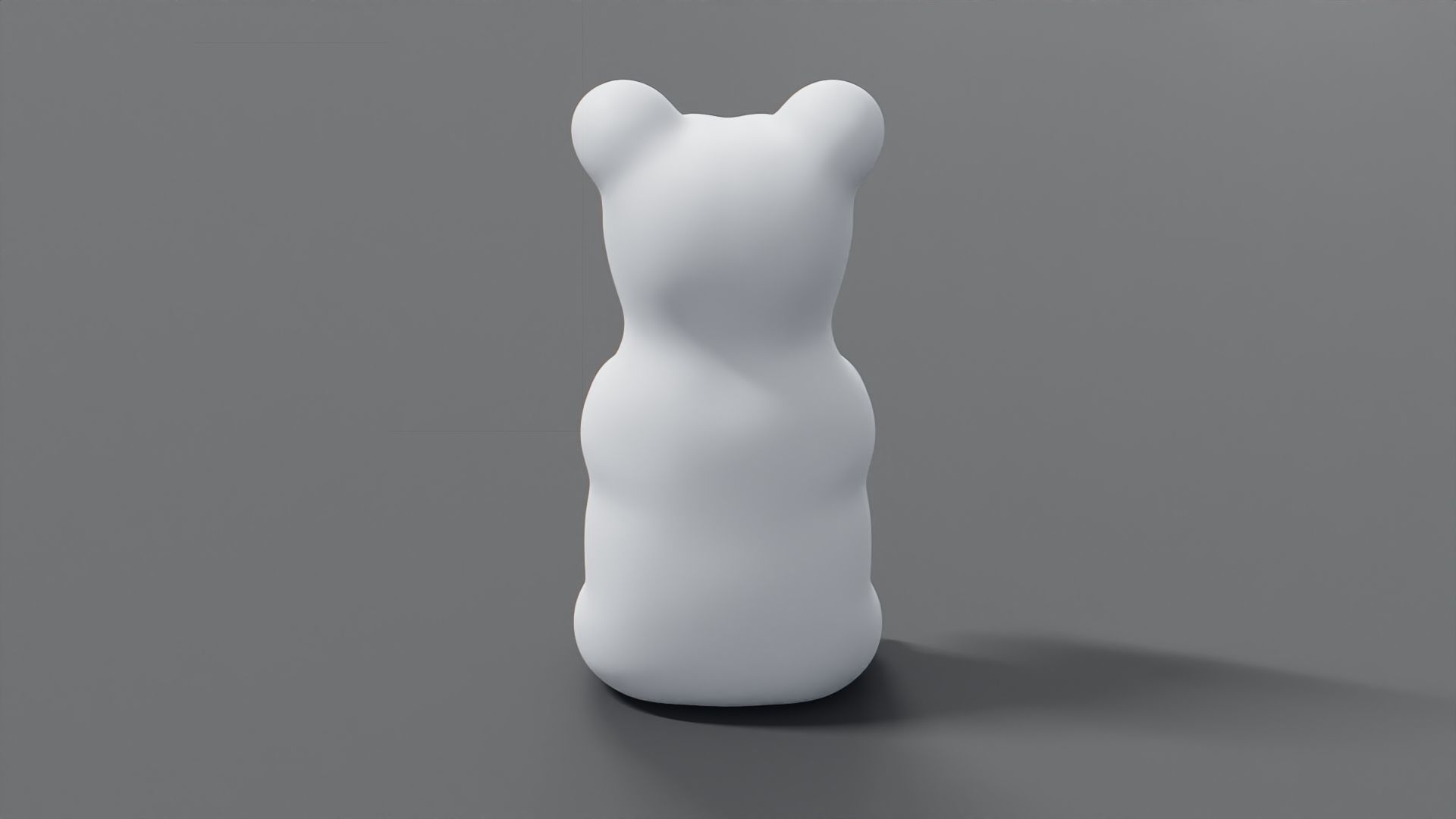 Gummy Bear 3D model 3D printable CGTrader