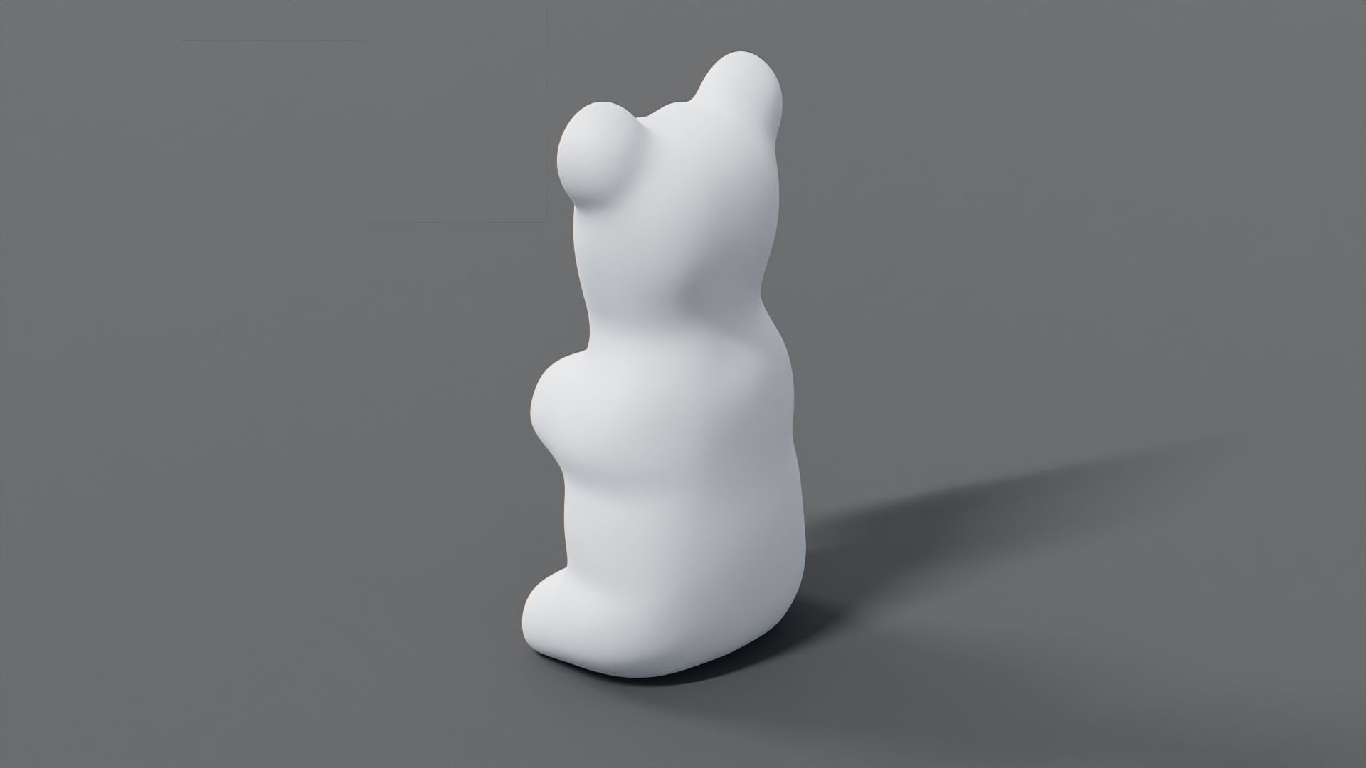 Gummy Bear 3D model 3D printable CGTrader