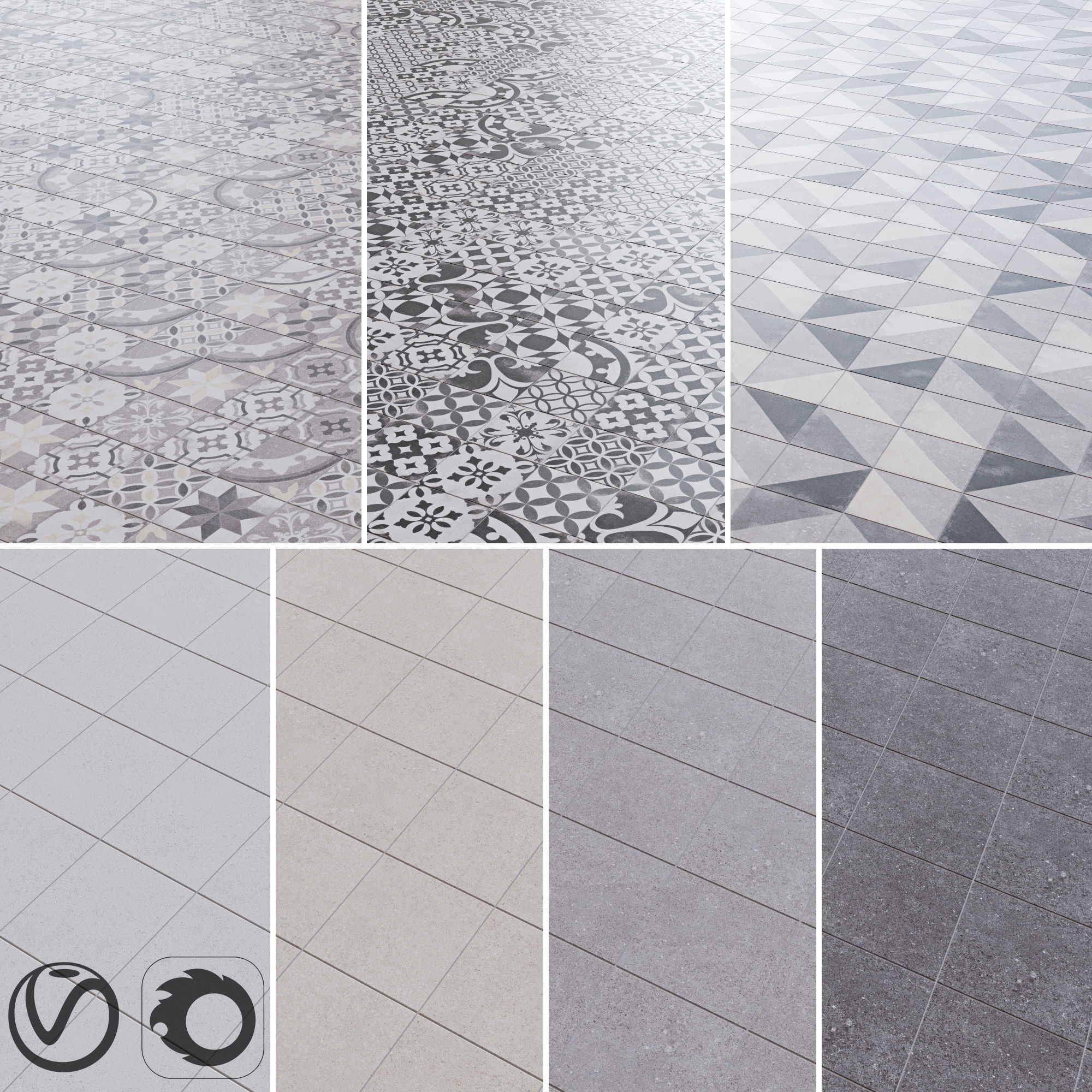 Vives Nassau Blanco Crema Grafito Gris Berkane Negro Tirollt