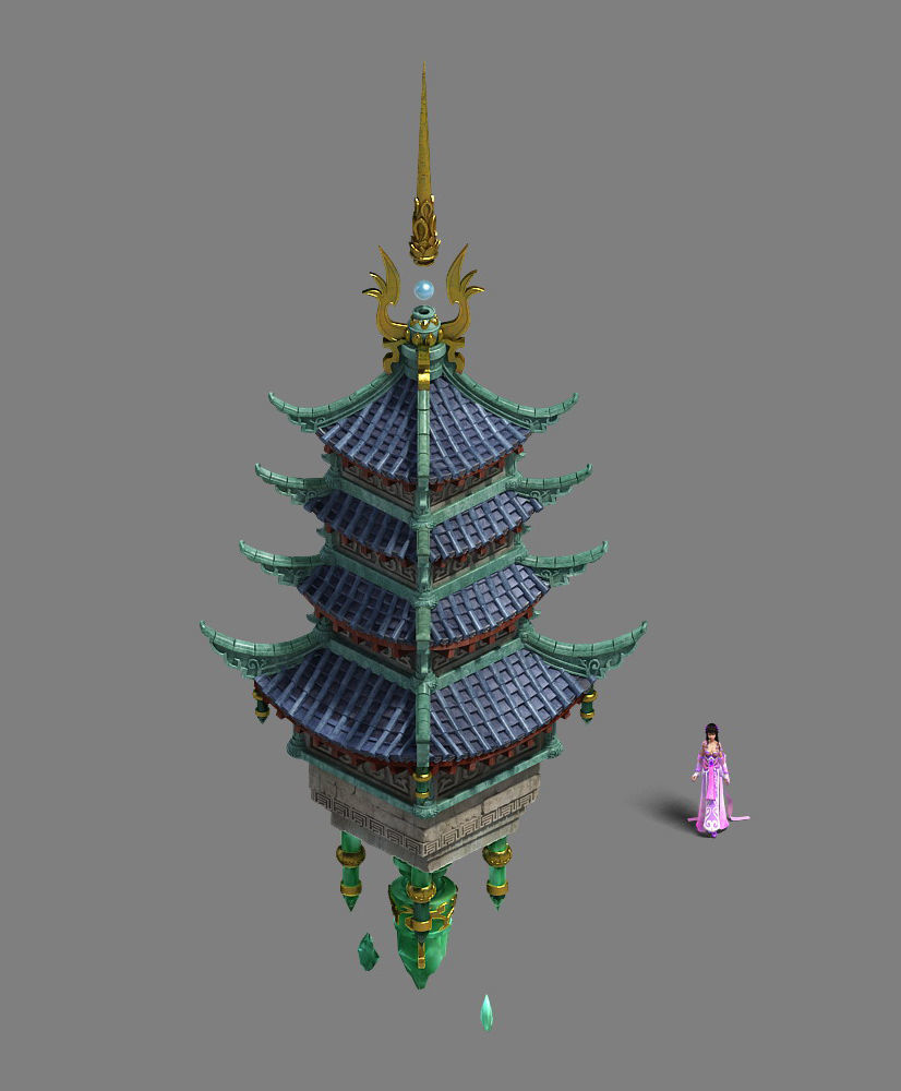 Road Religion - Tower 3D model