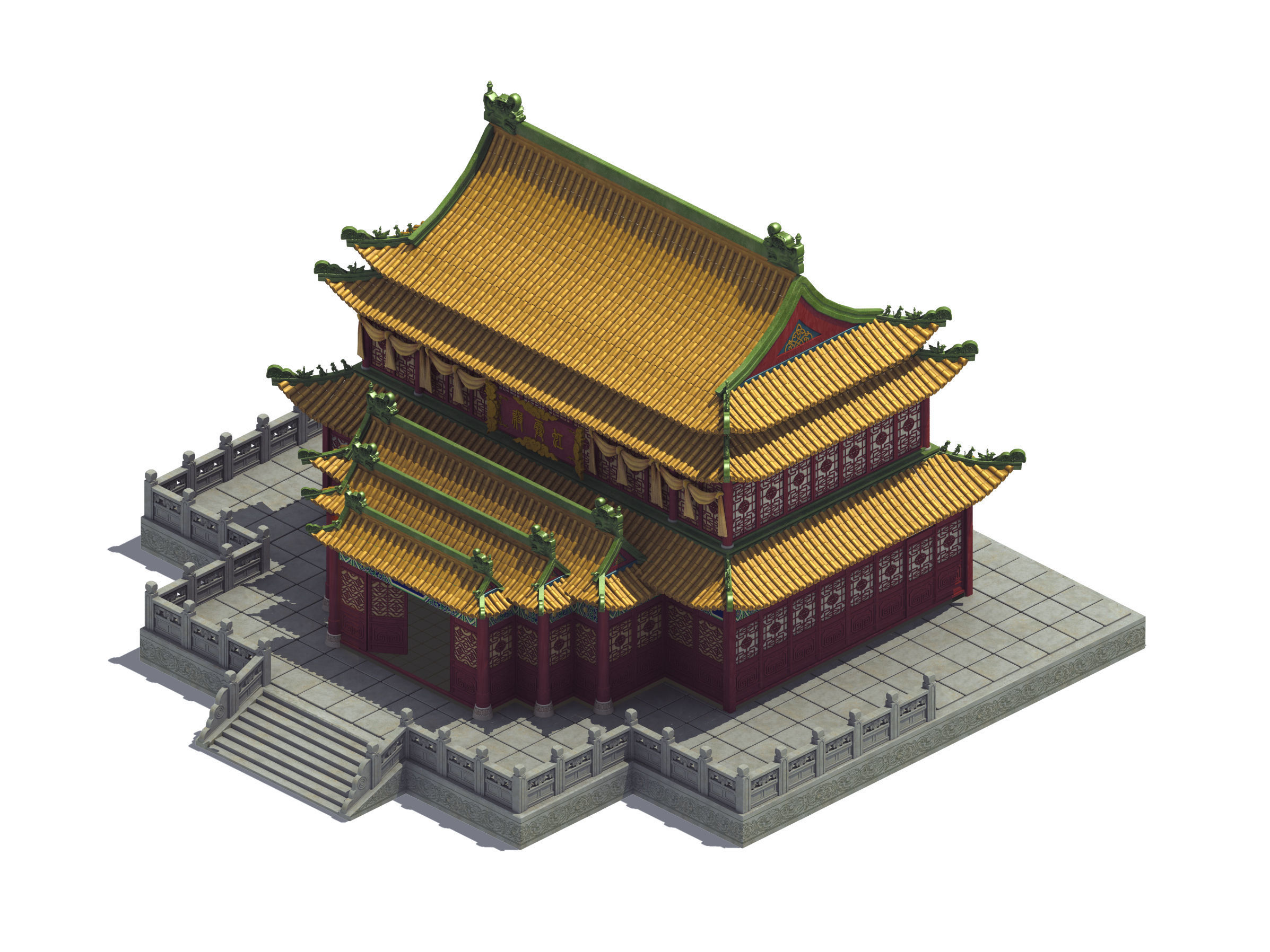 Palace - Basilica 06 3D model