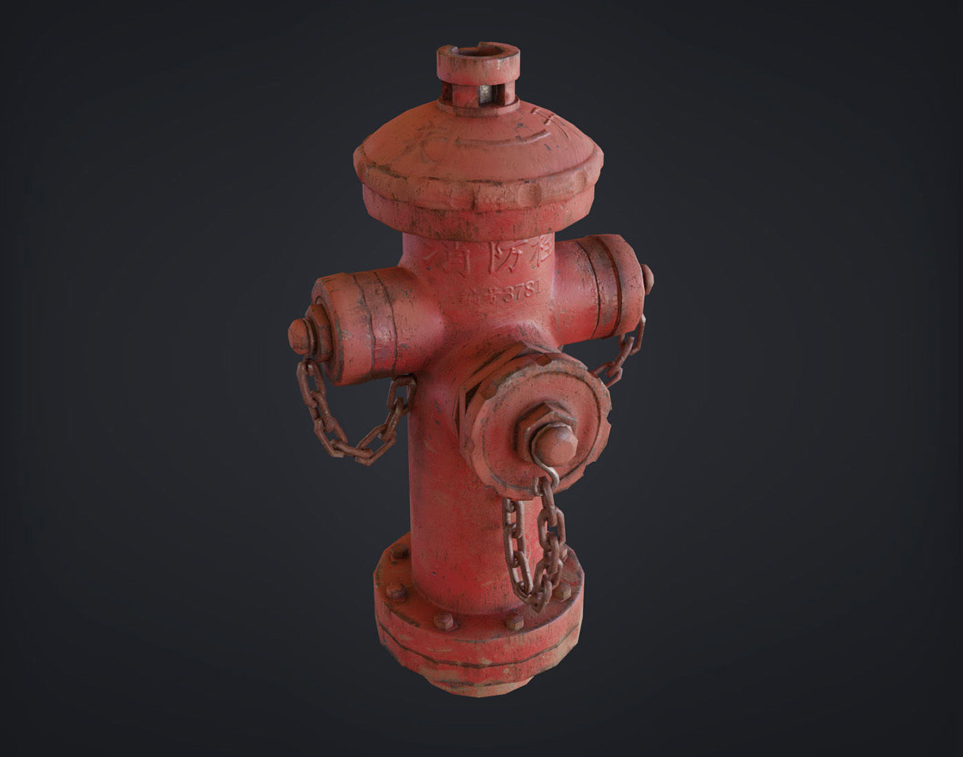 Fire Hydrant - Chinese Style Design