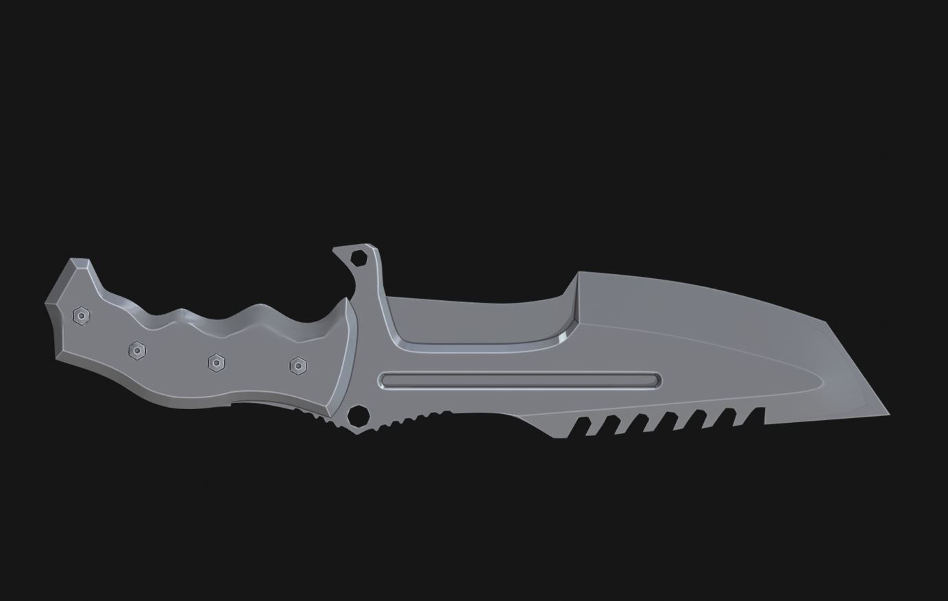 Tactical Knife 3D Printable Model CGTrader tactical-knife-3d-printable-model-cgtrader