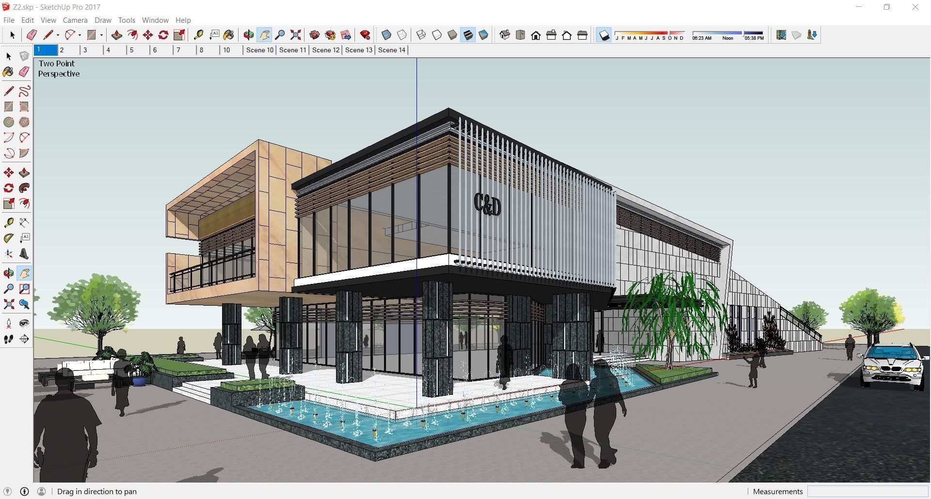 3D Sketchup Sales Office CGTrader