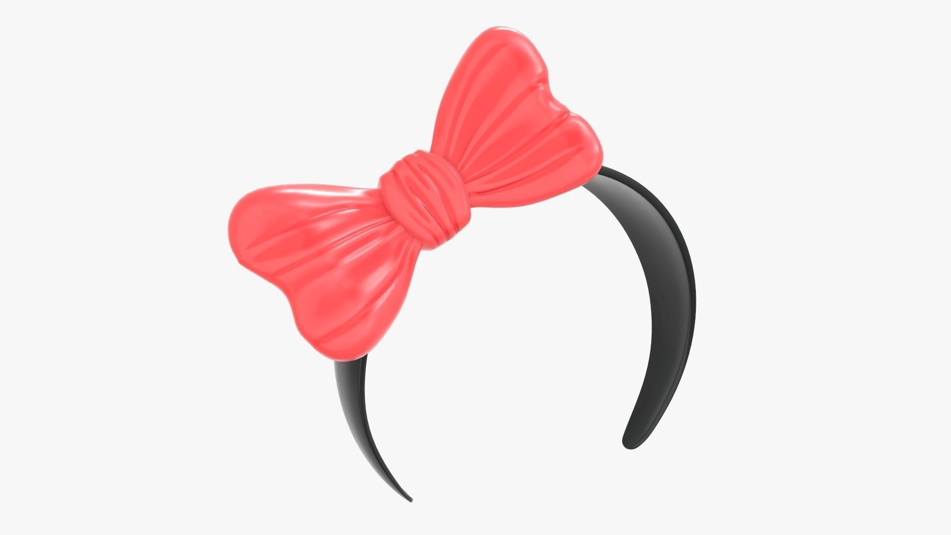 3D Headband with a bow CGTrader