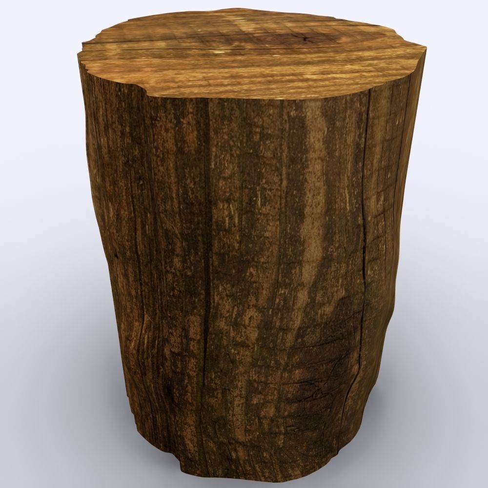 design Tree Stump 3D model CGTrader