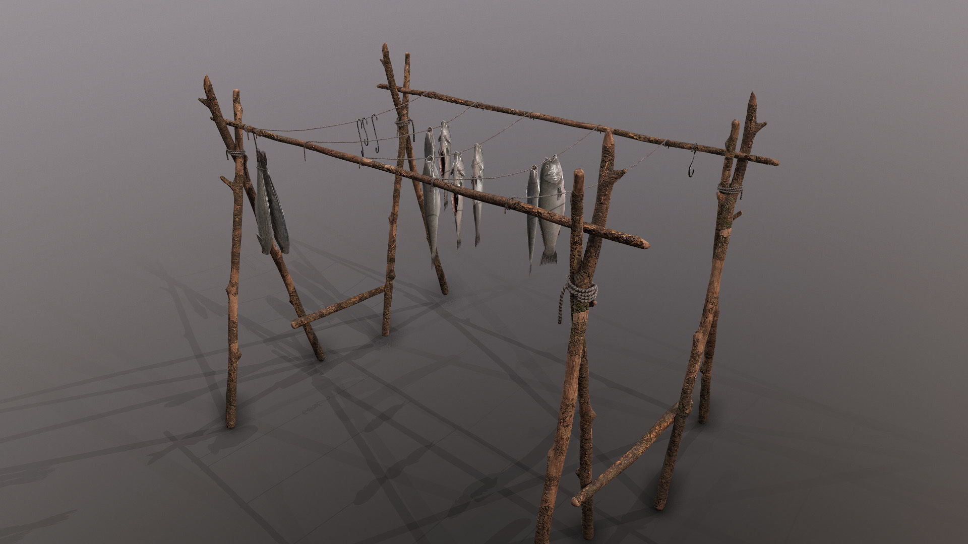 Fish Rack 3D model