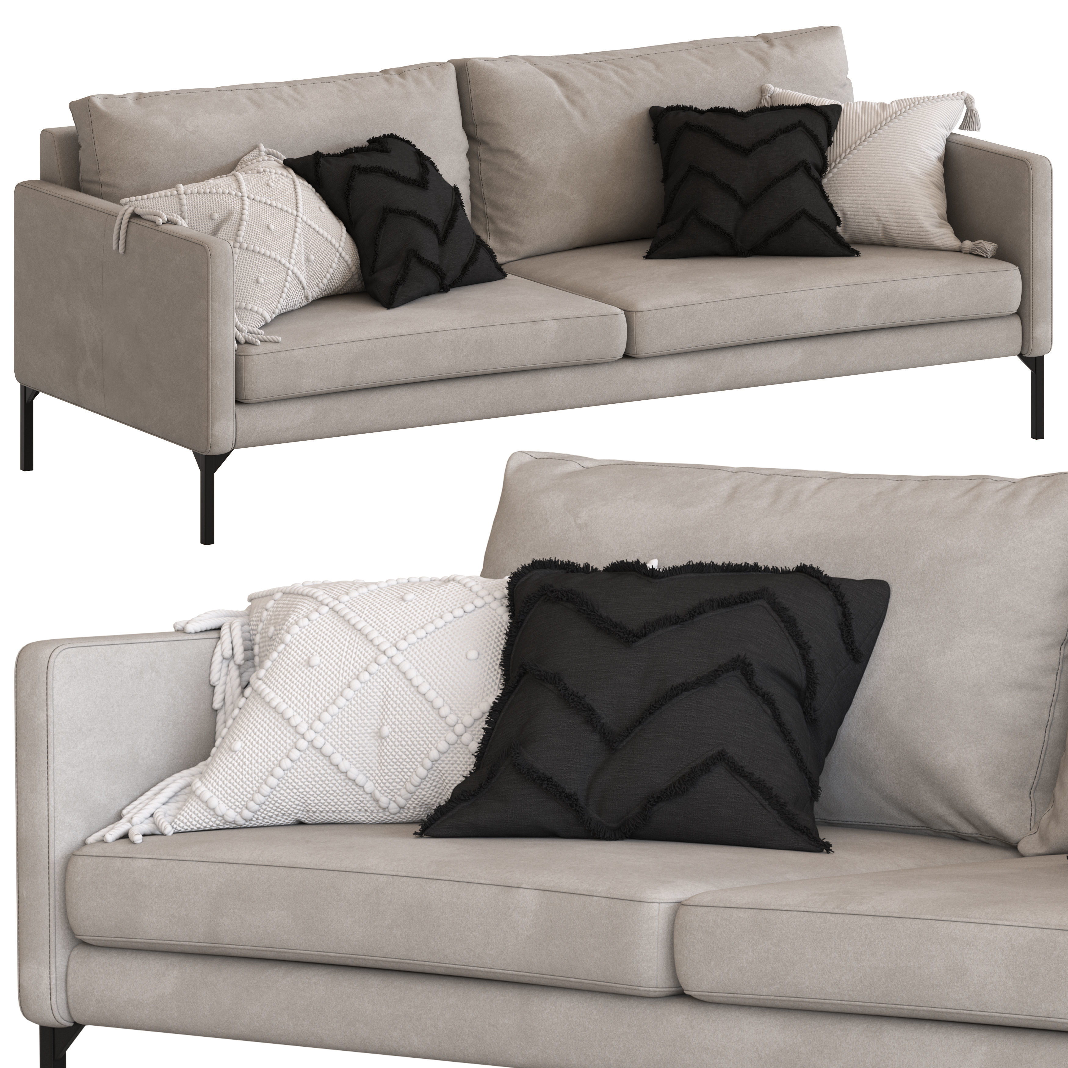 Globewest Bogart 3 Seater Sofa Model Cgtrader Globewest Bogart 3 Seater Sofa Model