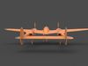 Lockheed P-38 3D model 3D printable | CGTrader
