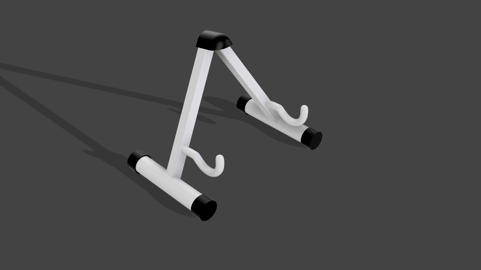 Guitar Stand free 3D model 3D printable CGTrader