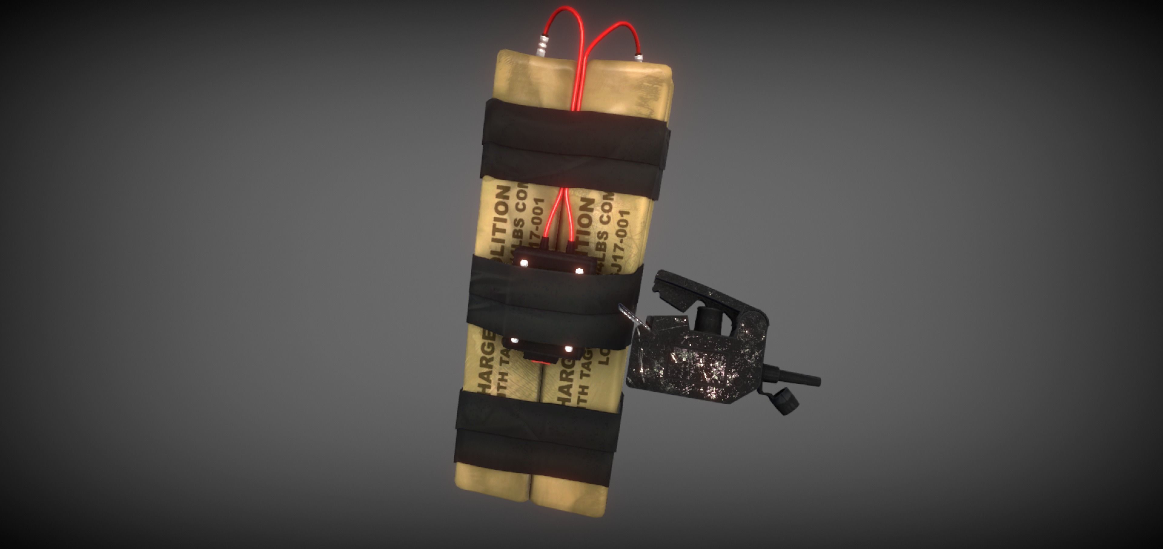 3D model C-4 C4 explosive VR / AR / low-poly | CGTrader
