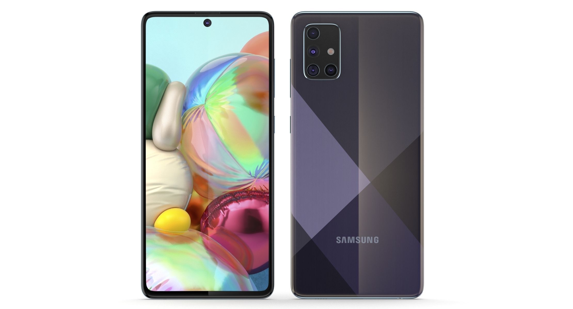 Samsung Galaxy A71 Prism Crush Black