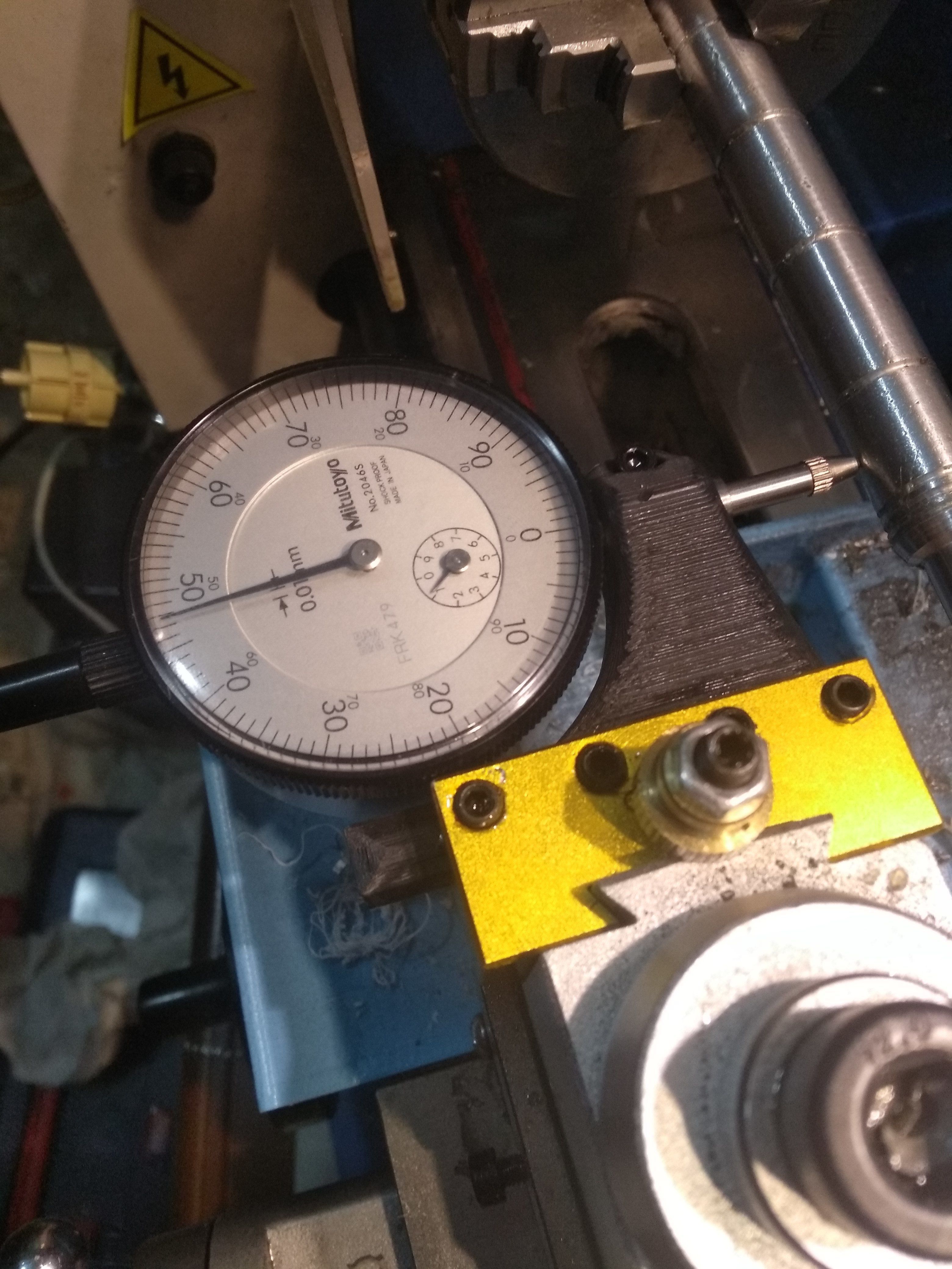 Dial indicator holder mini lathe 3D model 3D printable CGTrader