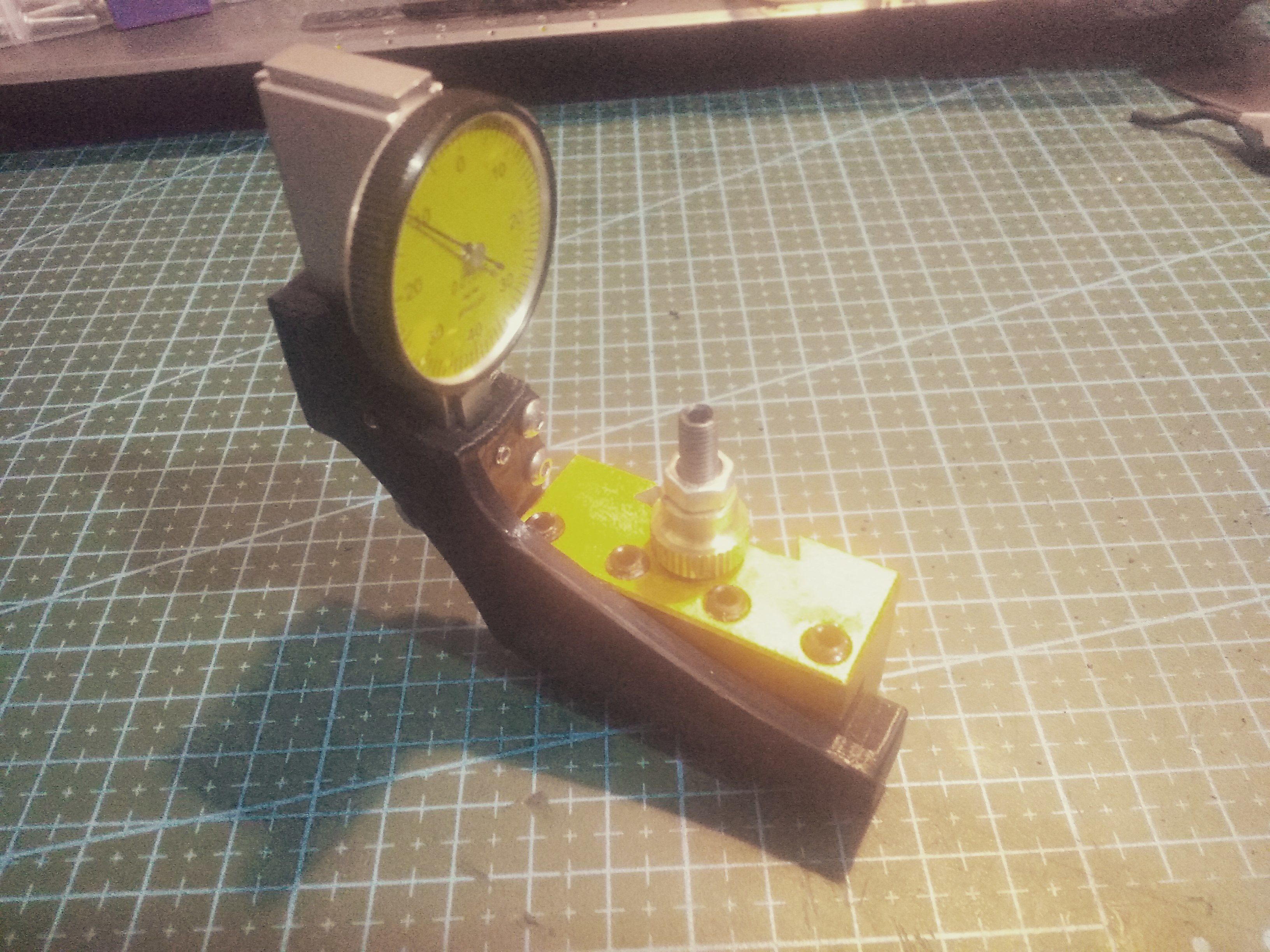 Dial indicator support lathe 3D model 3D printable CGTrader