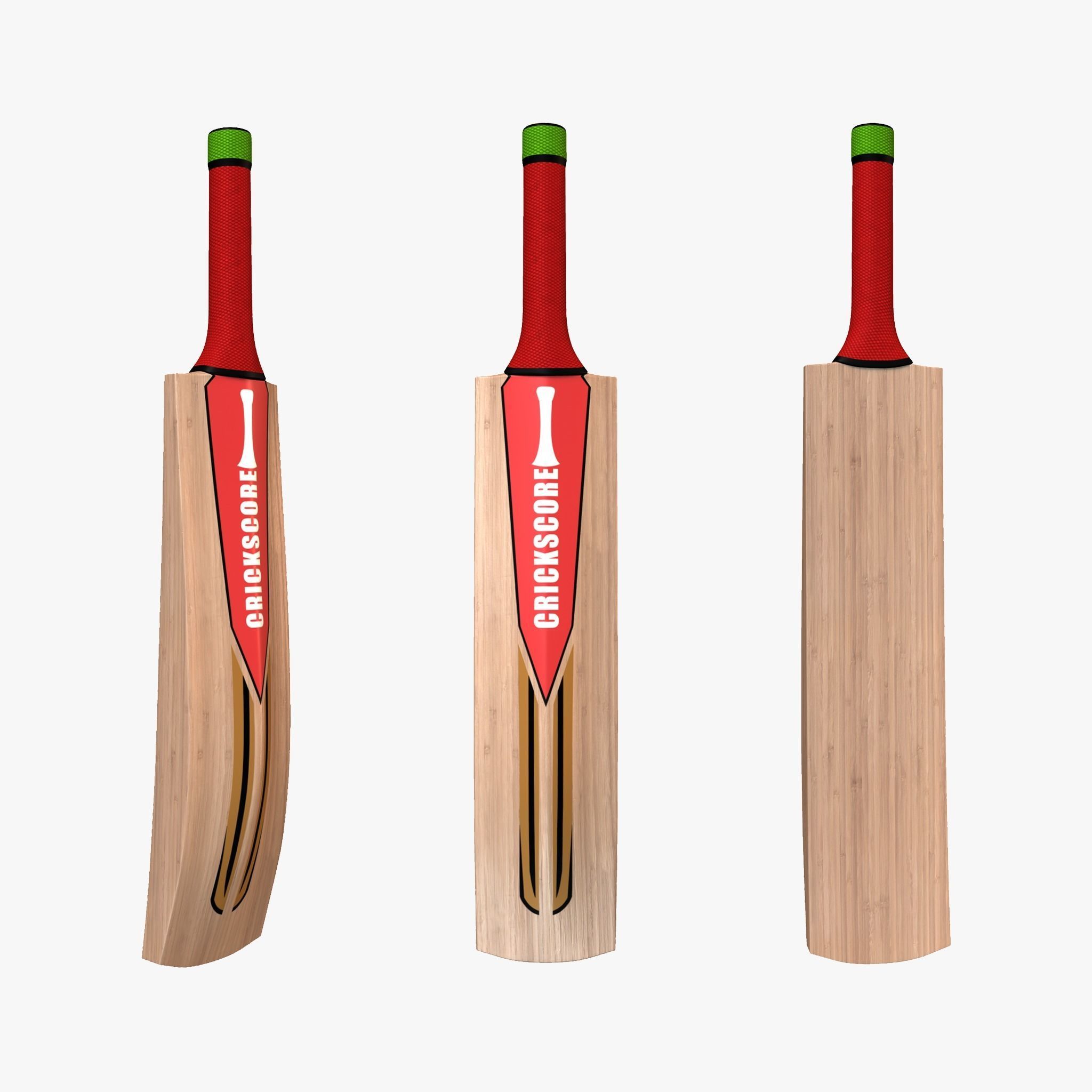 3D model Cricket Bat VR / AR / lowpoly CGTrader