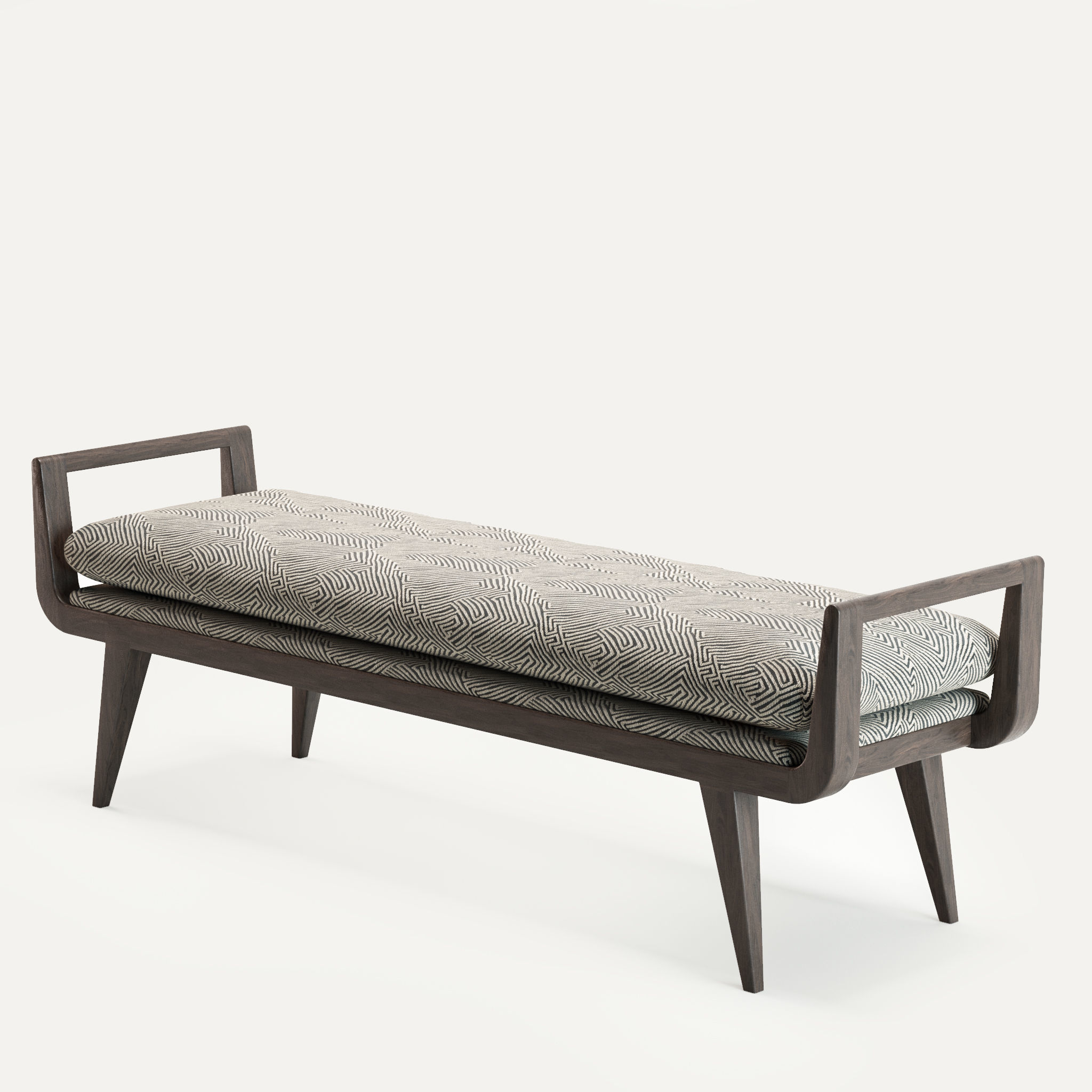 Arteriors Santana Bench 4541 3D model CGTrader