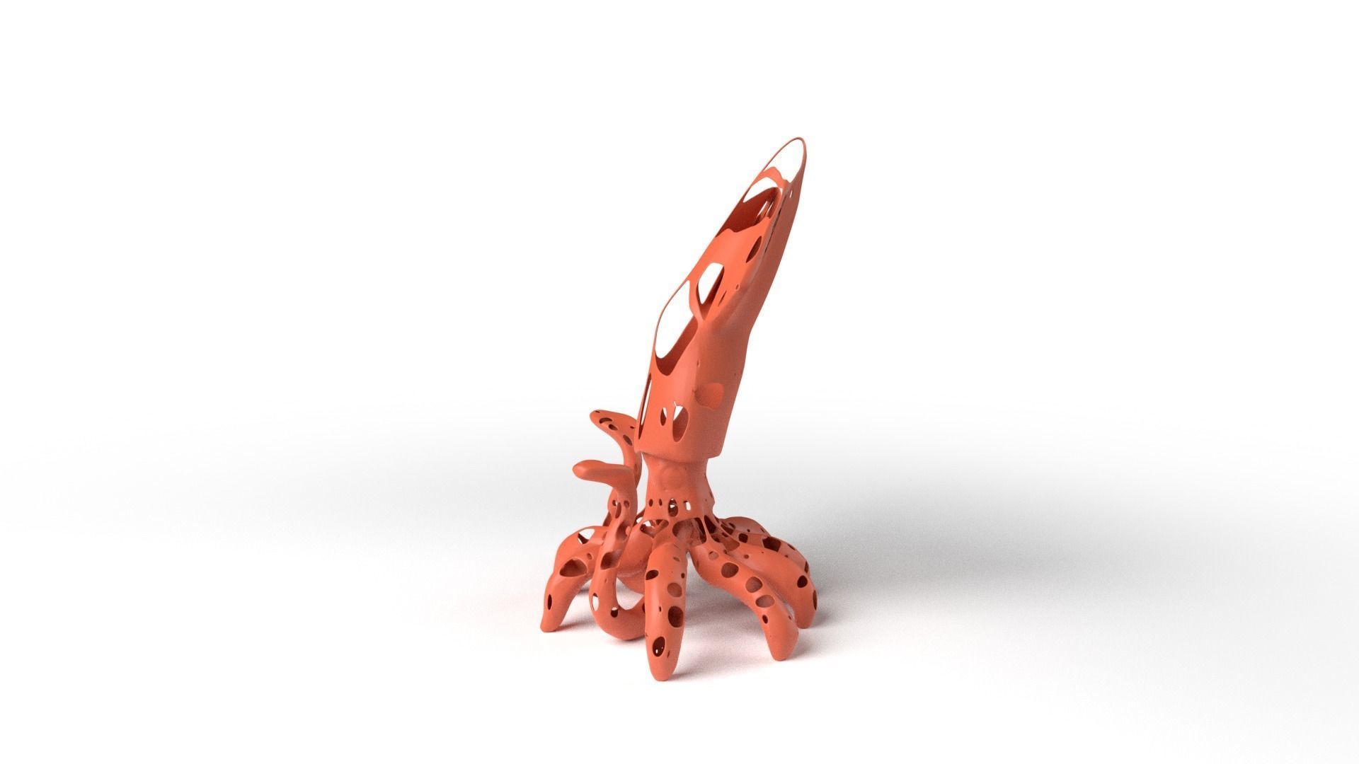 Cuttlefish Dust Voronoi Low-poly 3D model