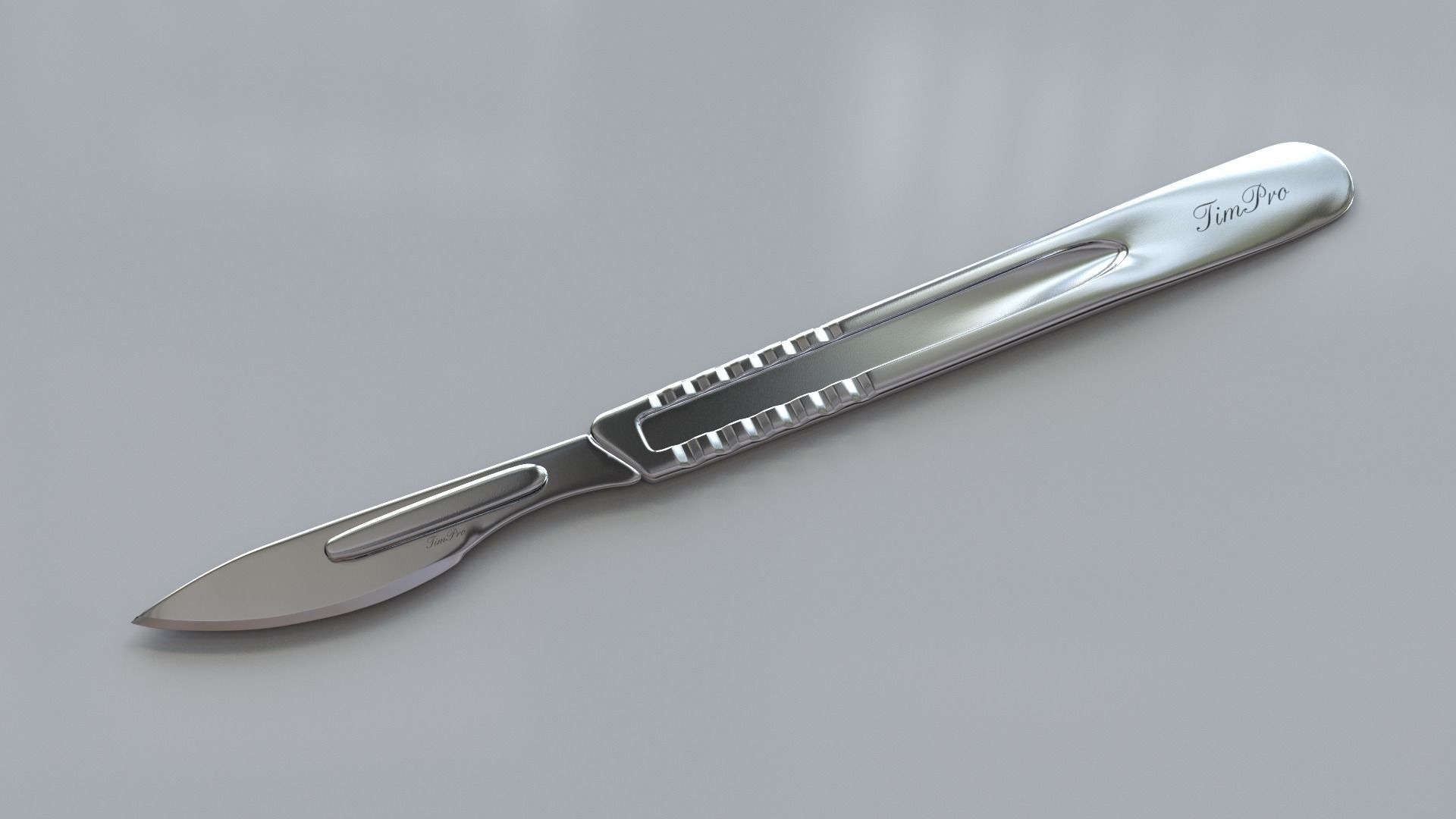 Surgical Scalpel 3D Model 3DS FBX C4D Surgical Scalpel 3D Model 3DS FBX C4D