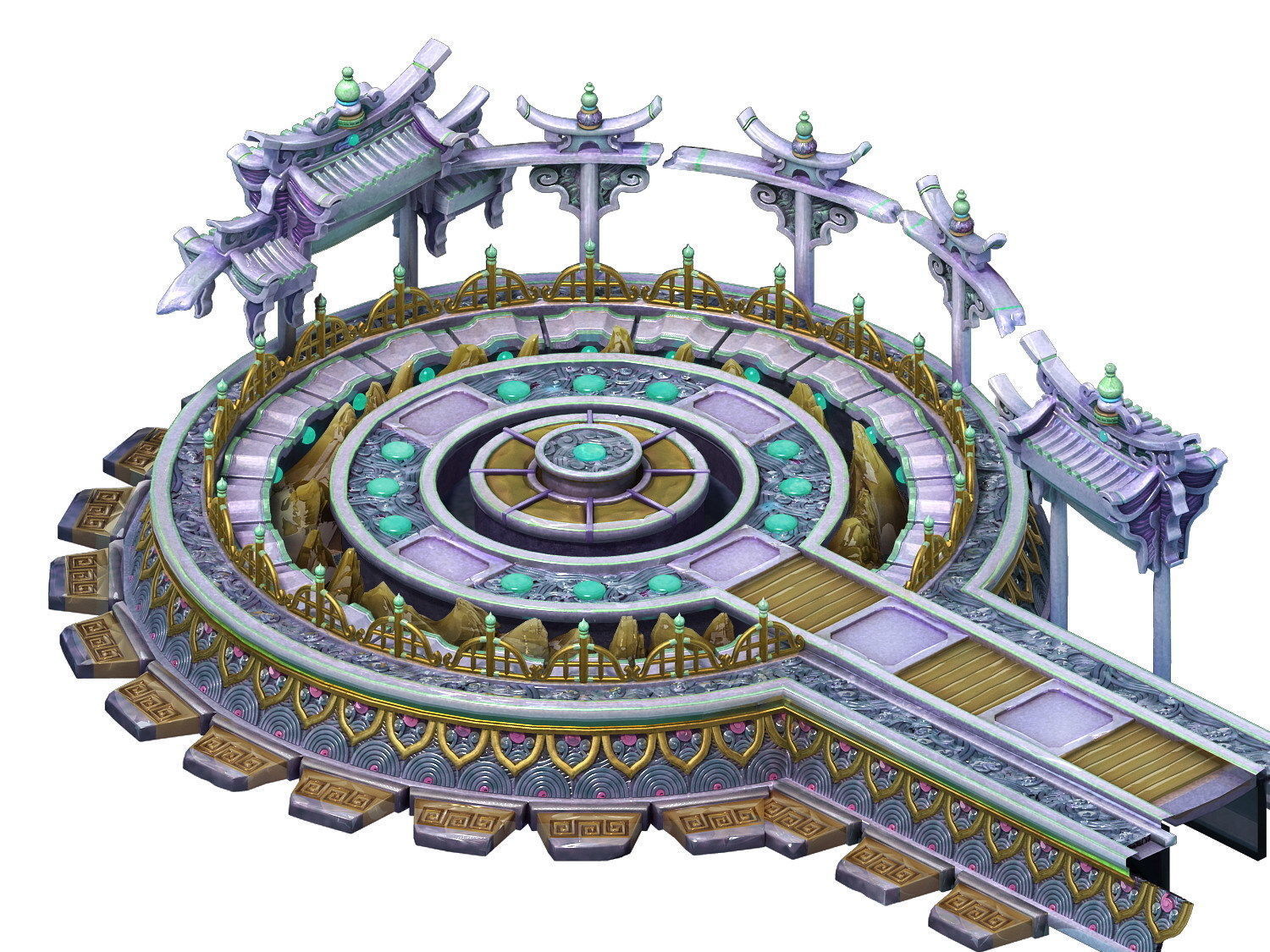 Game Model - Phantom Star Entrance 3D model