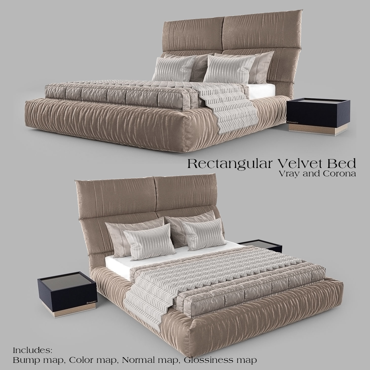 Visionnaire Bed Set