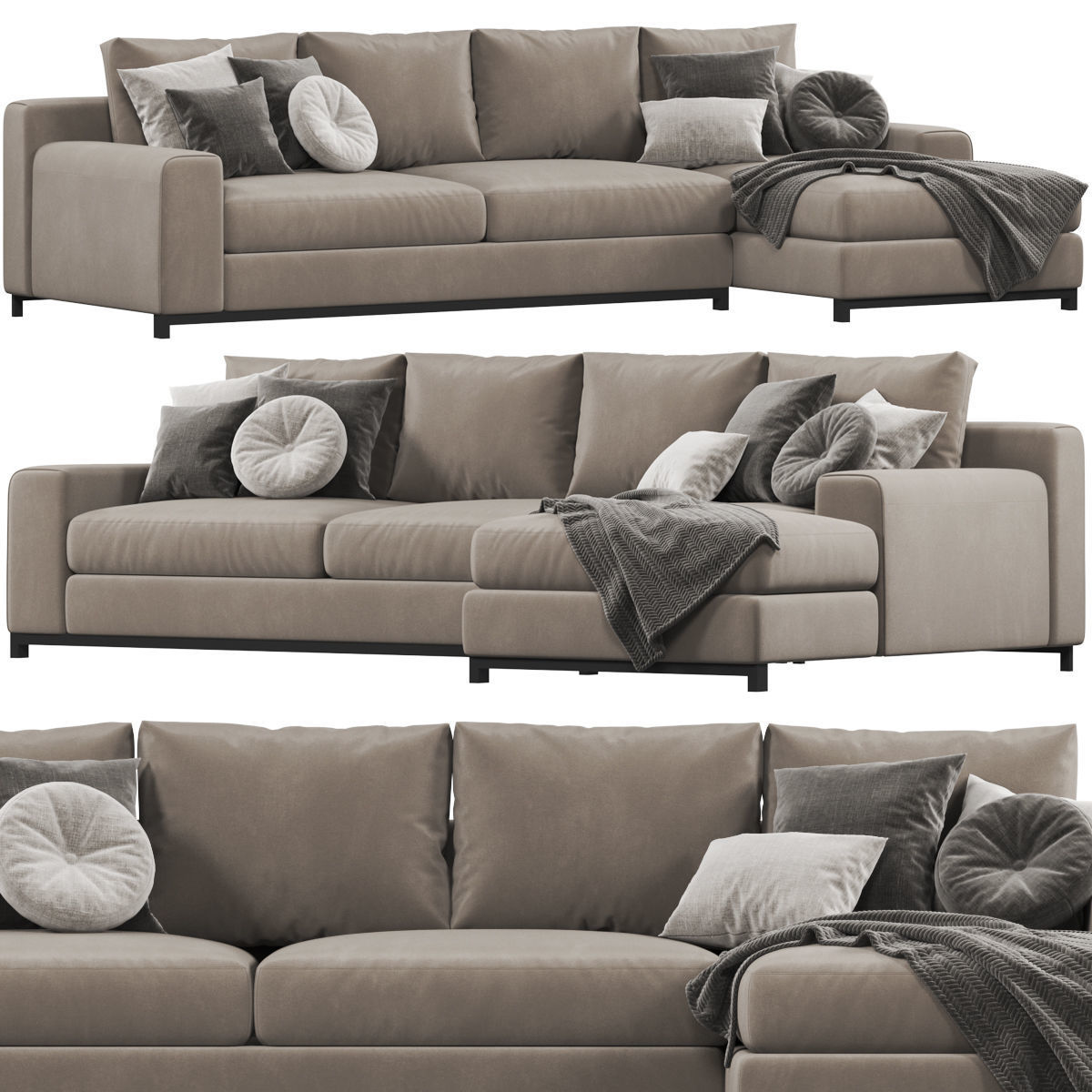 Natuzzi Leaf sofa