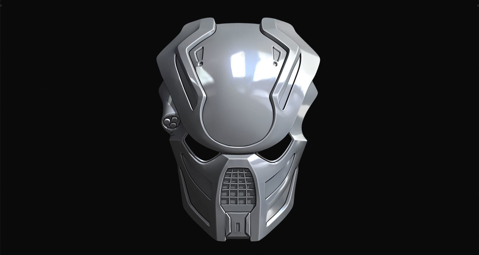 3D printable model Predator Fallout Mask | CGTrader