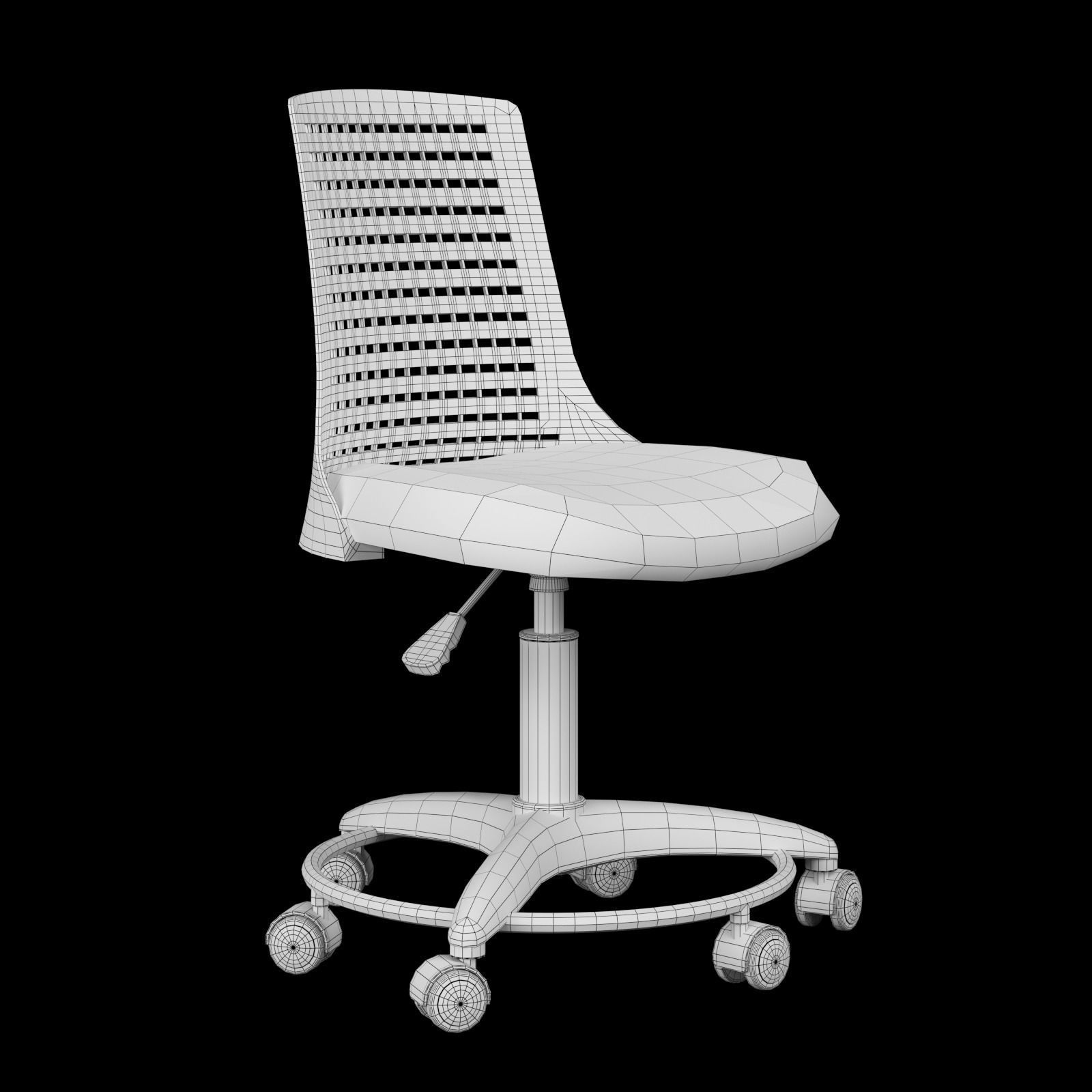 Tetchair Kiddy 3D model | CGTrader