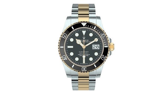 rolex submariner oystersteel and yellow gold