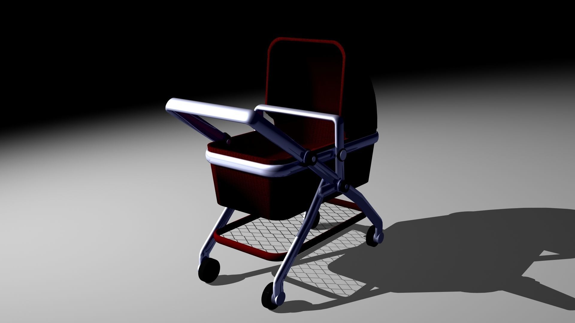 Cradle Car 3D model CGTrader