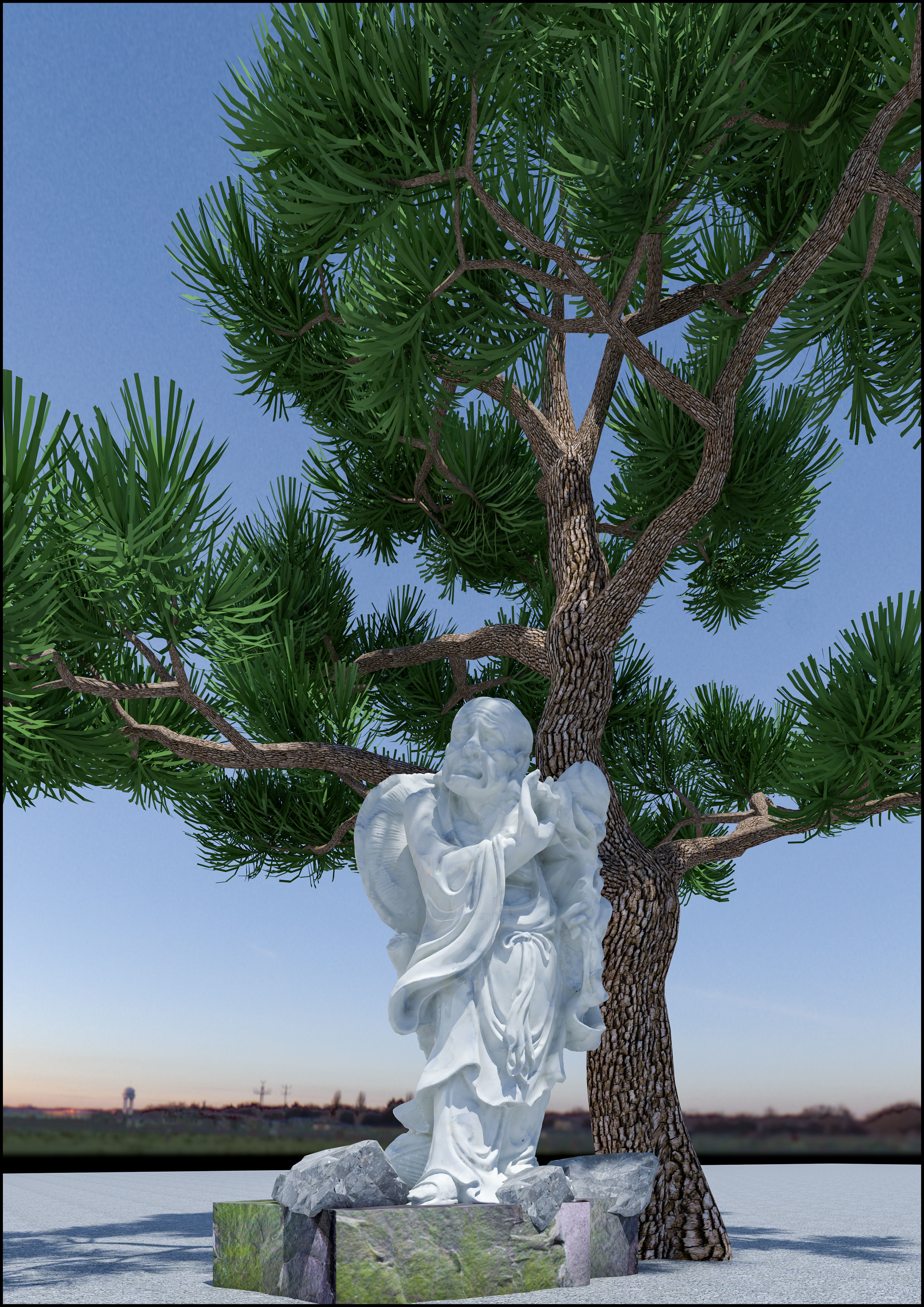 STATUE LA HAN - TUONG LA HAN  3D model